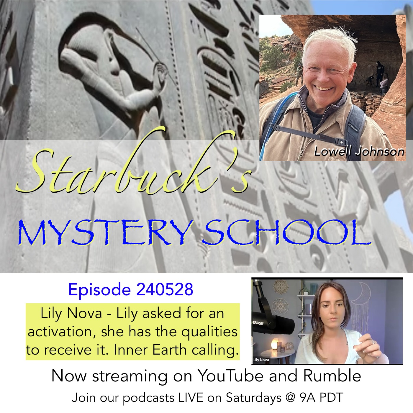 Lily Nova - Lily asked for an activation, she has the qualities to receive it. Inner Earth calling.