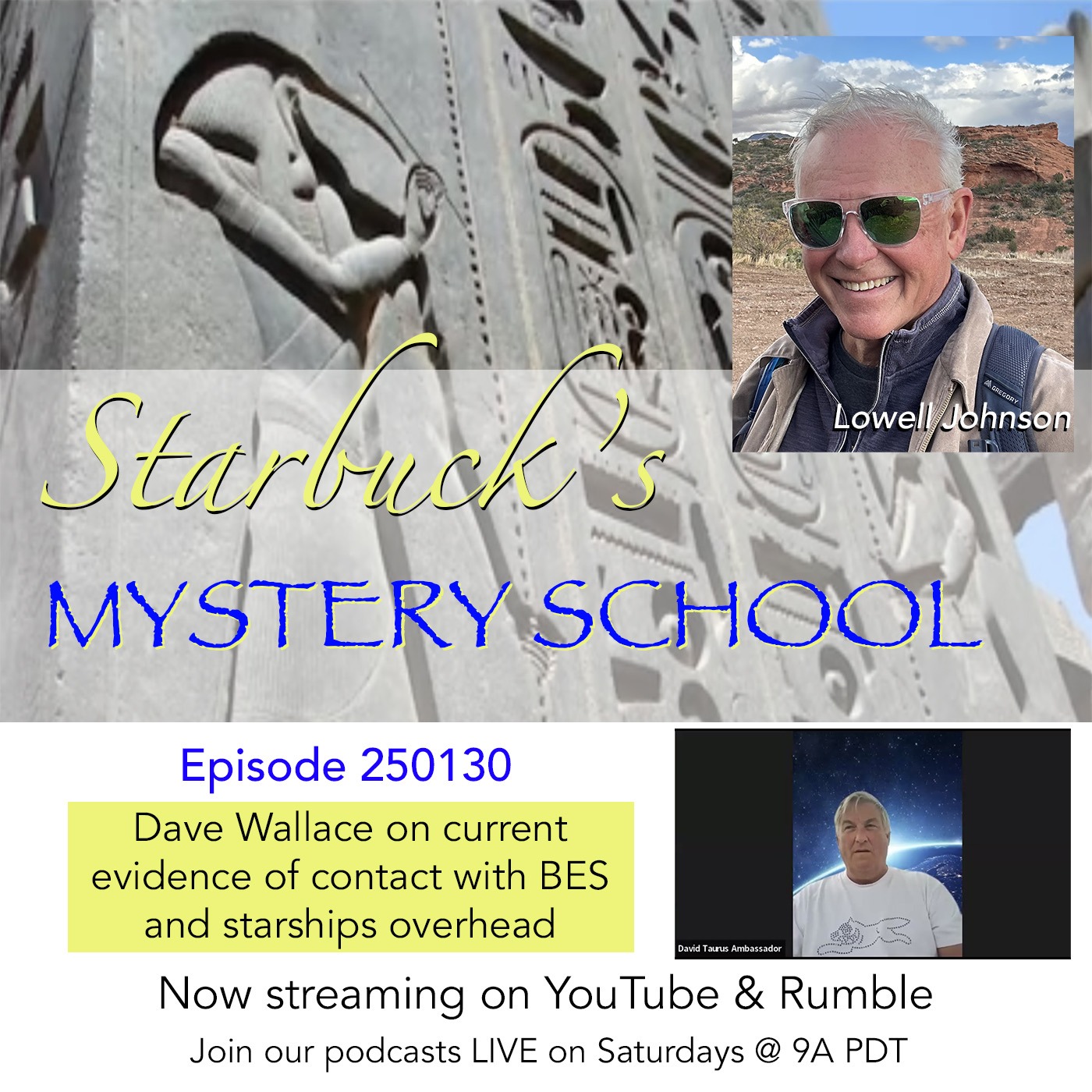 Starbucks Mystery School 250130 - David Wallace shares latest evidence of current BES contact