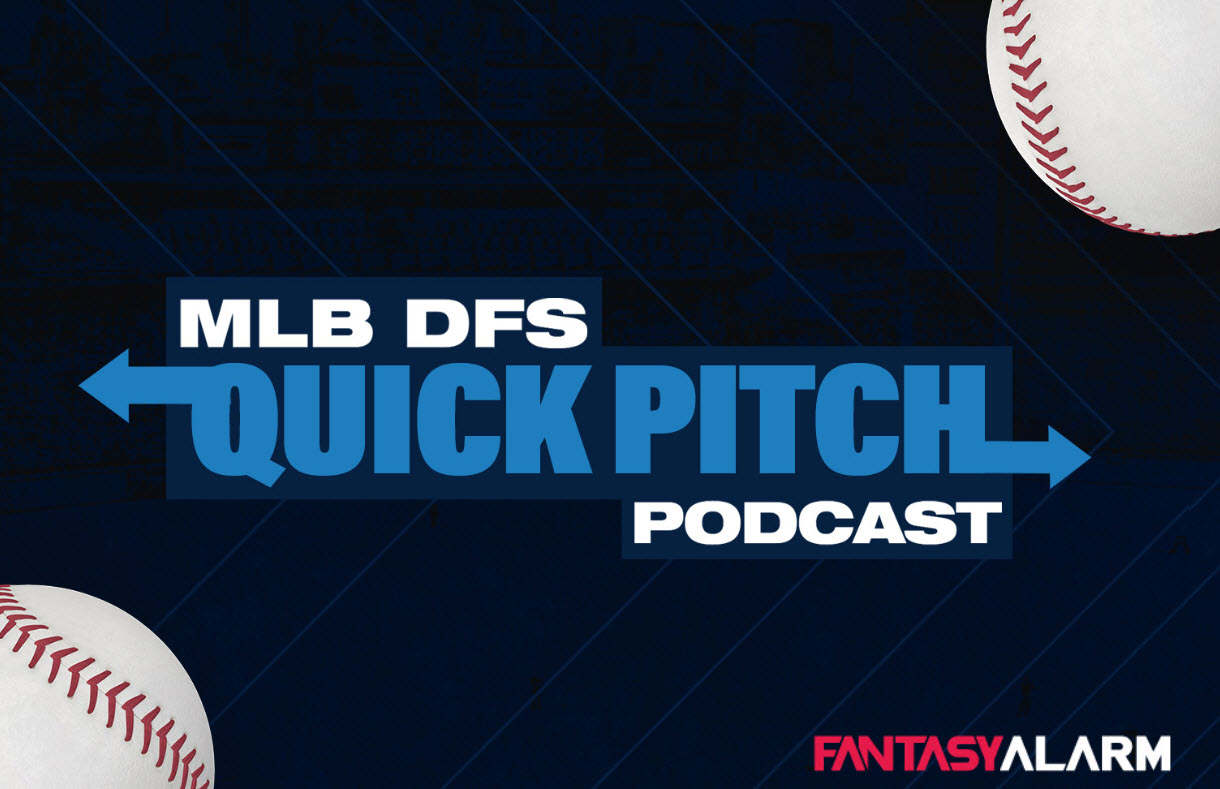 Quick Pitch MLB DFS Podcast August 16: Chicago Cubs Stack & Top Pitching Options