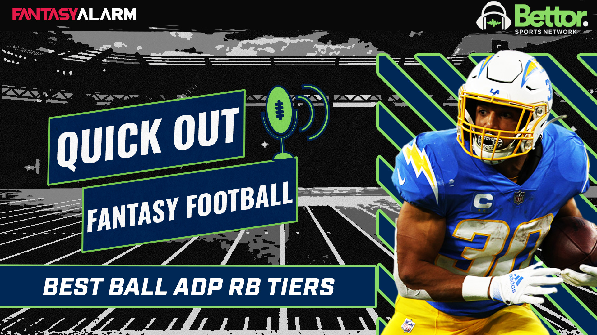 Quick Out Fantasy Football | RB Best Ball ADP Tiers | Fantasy Football Best Ball | Underdog Fantasy