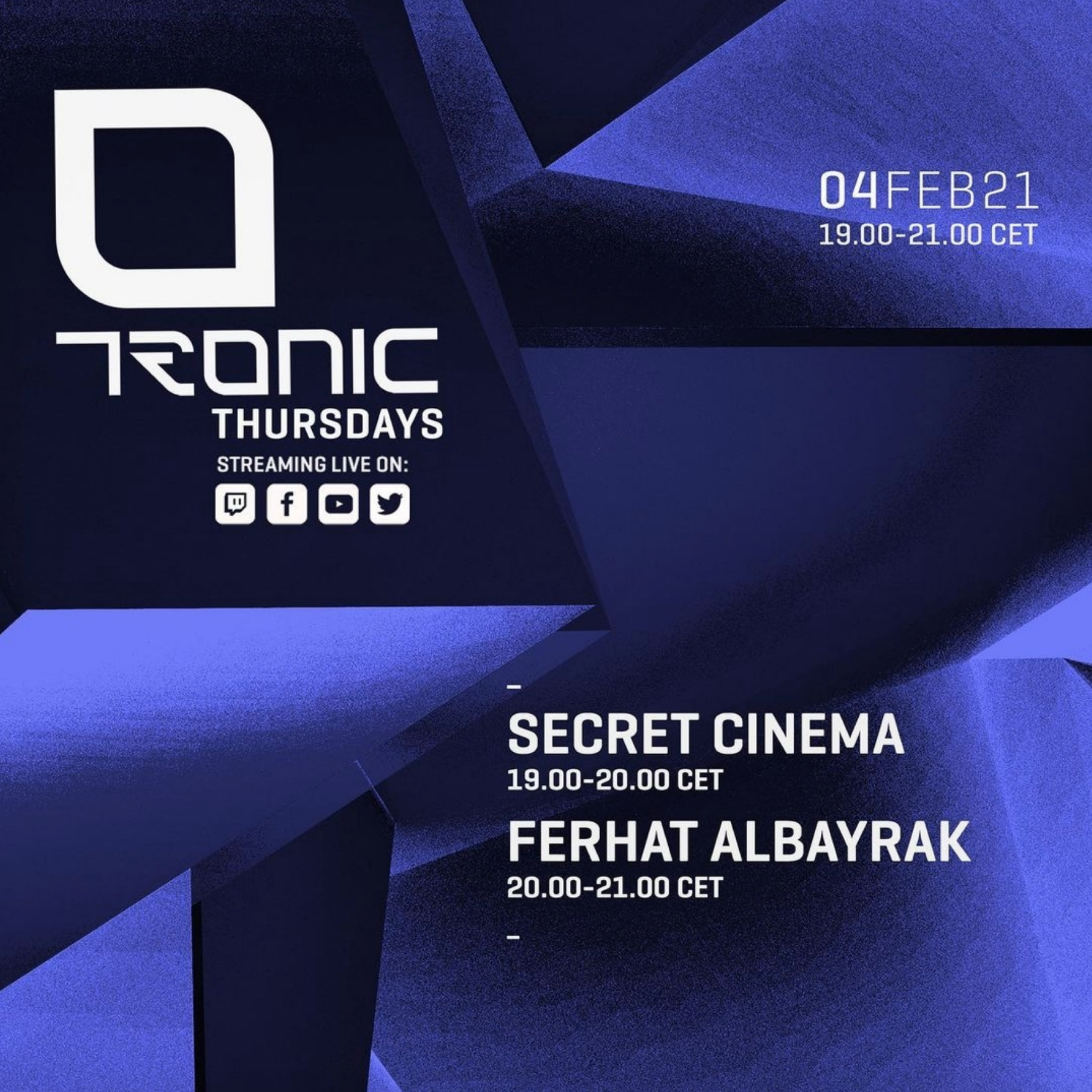 Live at Tronic Stream 28.01.21
