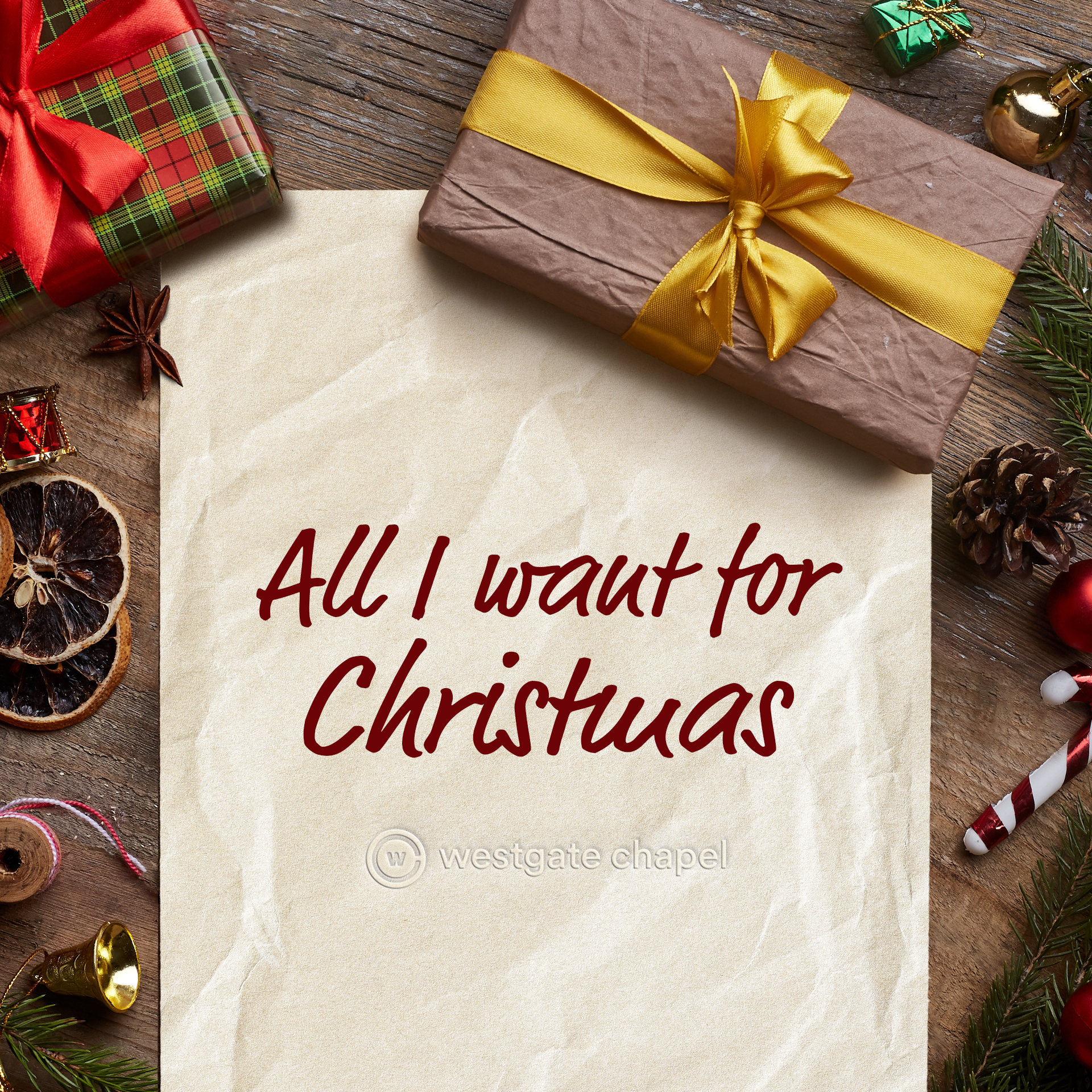 All I Want For Christmas - The Search For Contentment