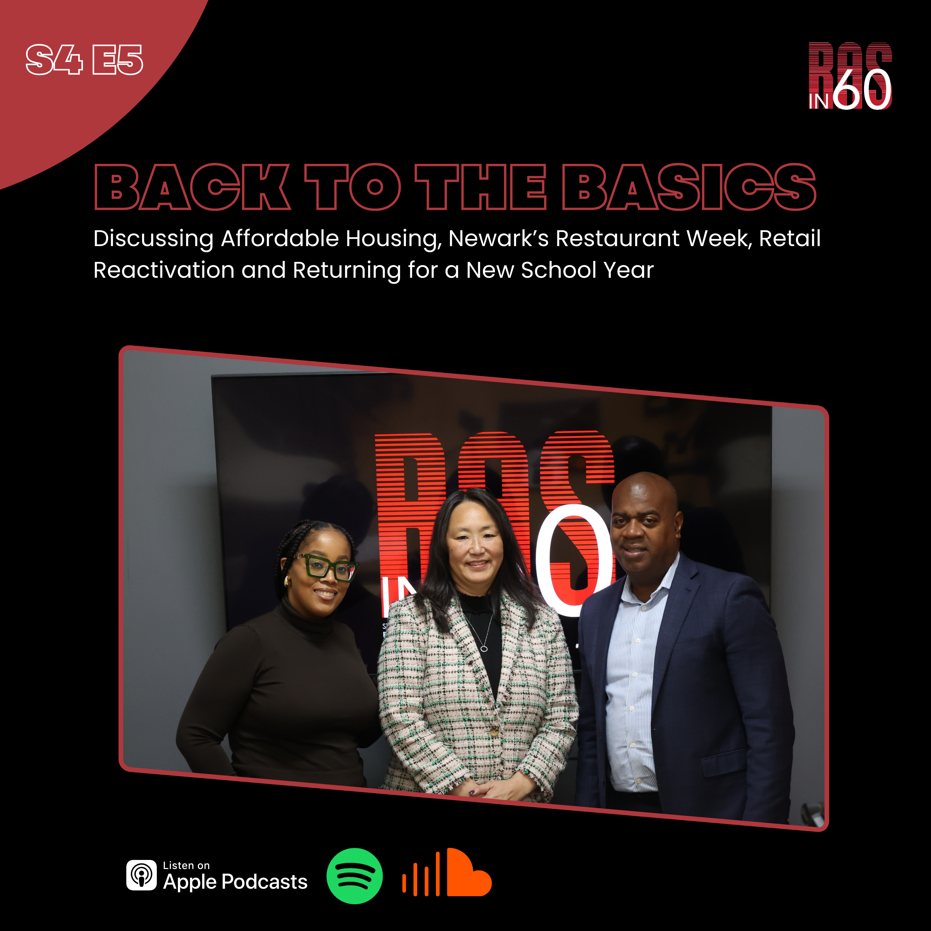 Back to the Basics: Discussing Affordable Housing, Newark's Restaurant Week, Invest Newark's Retail Reactivation Plan and Returning for a New School Year