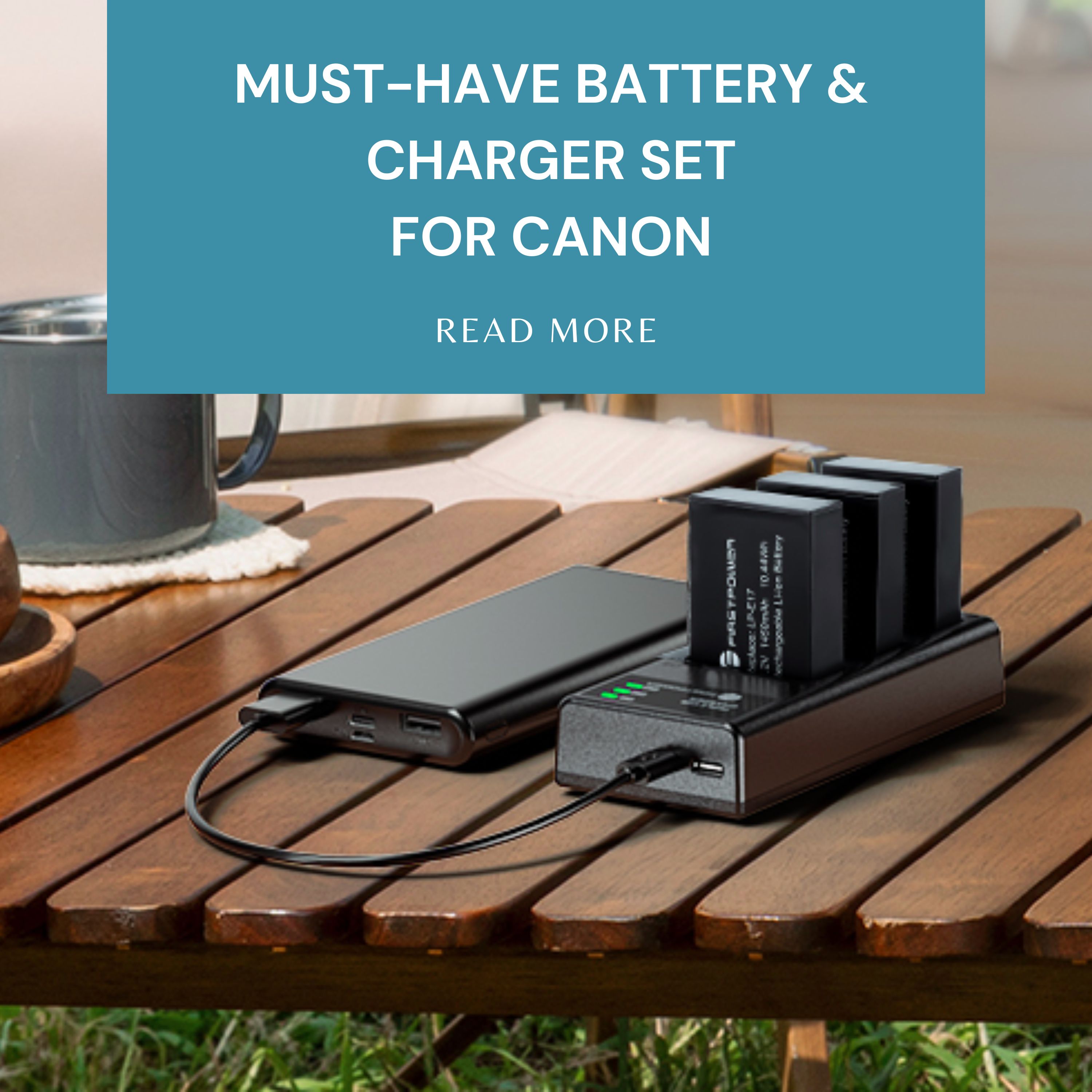 Never Miss a Shot: The Ultimate LP-E17 Battery Pack & Charger for Canon Cameras