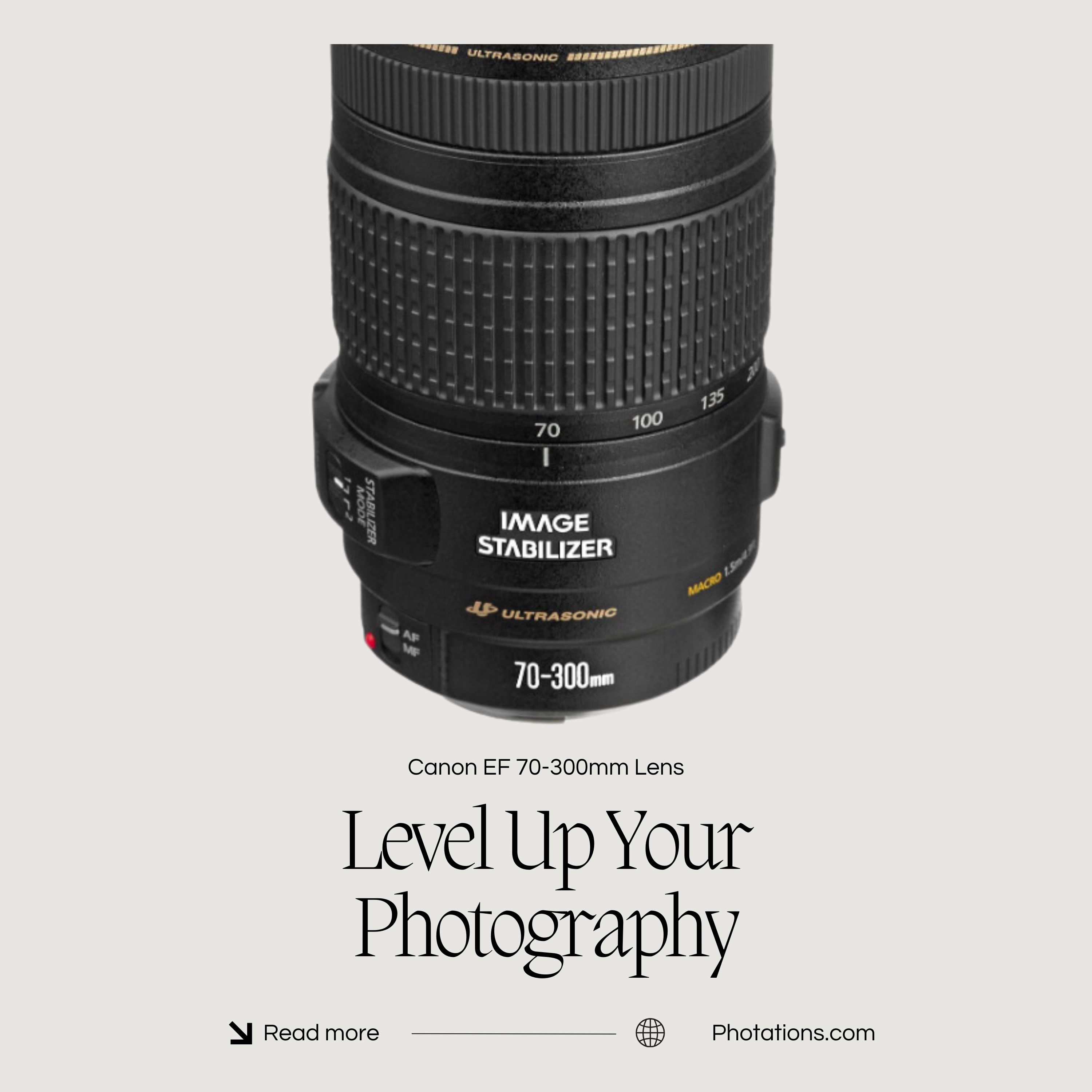 Capture Every Moment: Why the Canon EF 70-300mm f/4-5.6 IS USM Lens is Perfect for Your Next Adventure