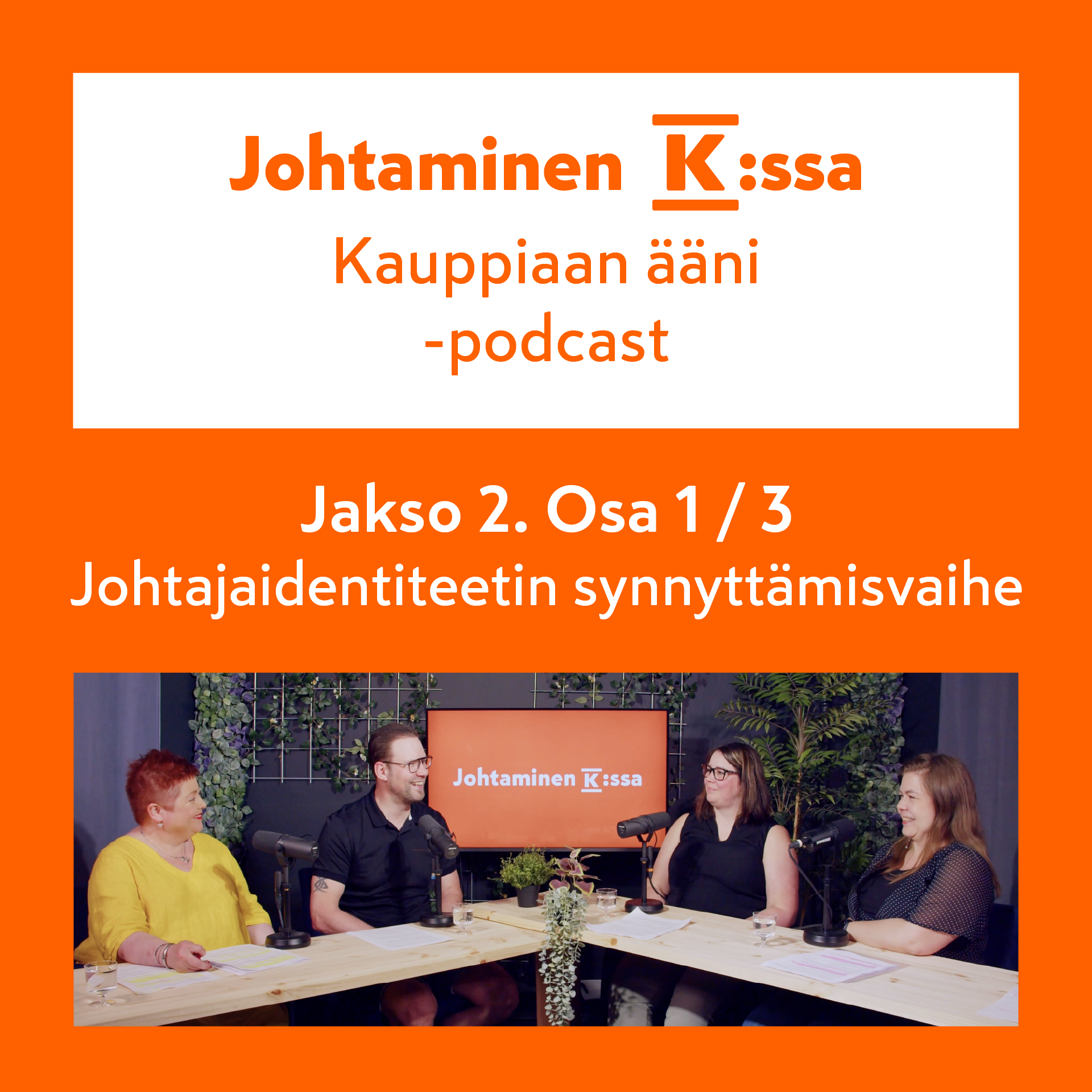 Jakso 2: osa 1 / 3 - Johtajaidentiteetin synnyttämisvaihe