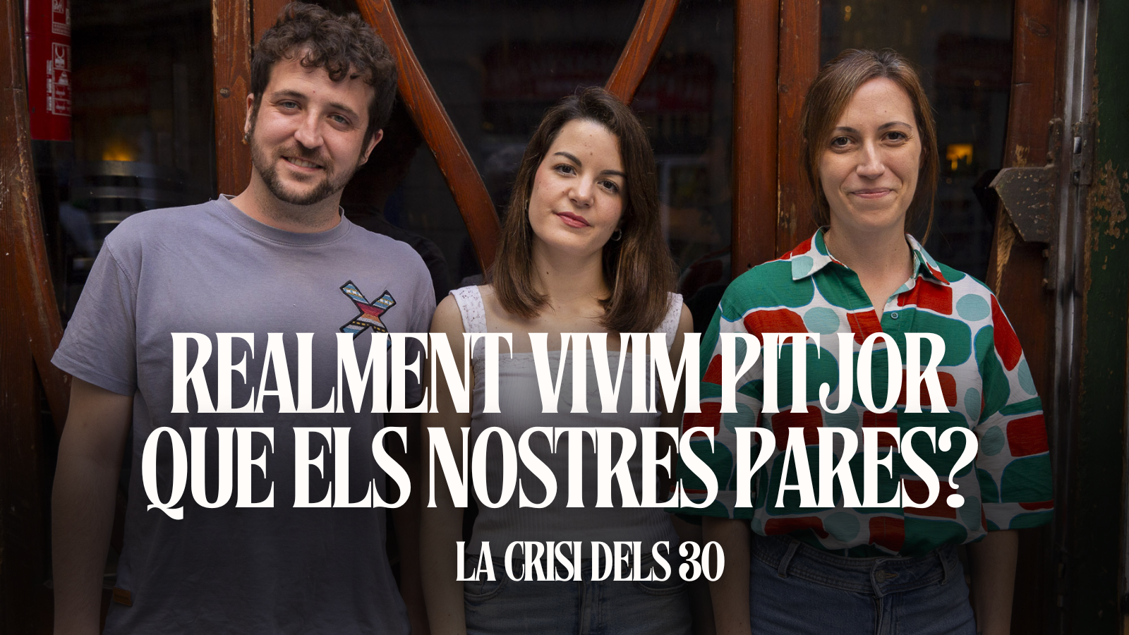 ‘La crisi dels 30’: Realment vivim pitjor que els nostres pares? Amb Emma Zafón i Pau Turró
