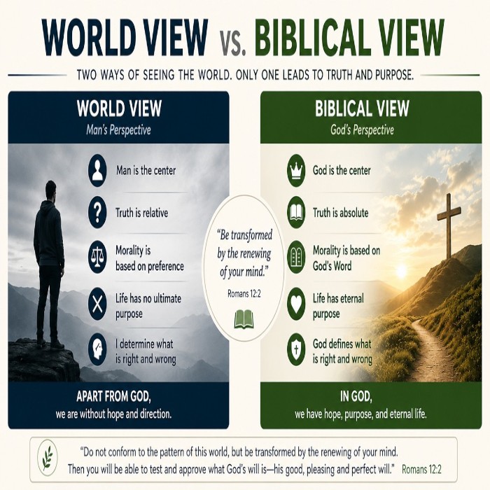 Scripture Based Worldview | David Hargett | Self-Made vs God-Made