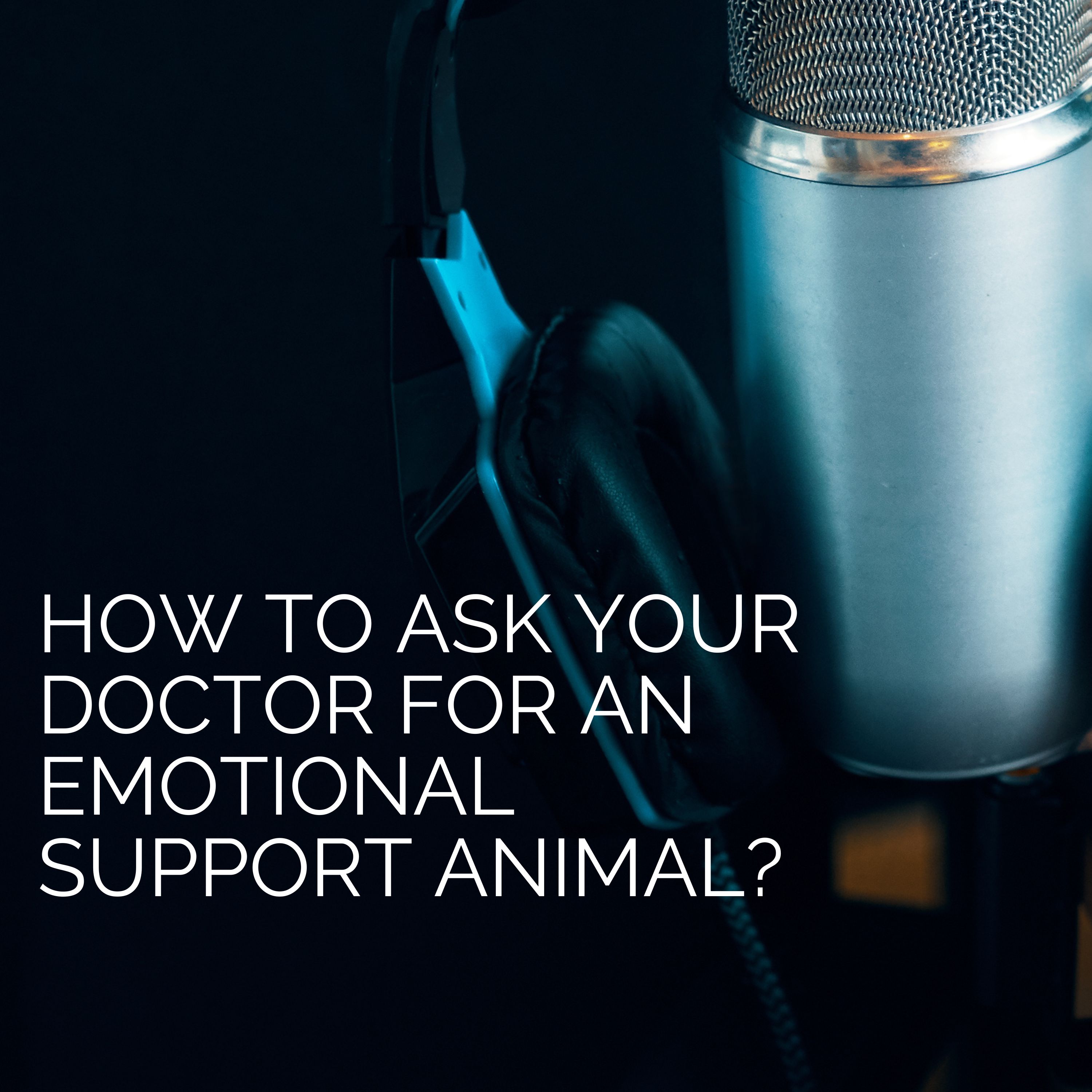 How to ask your doctor for an ESA?