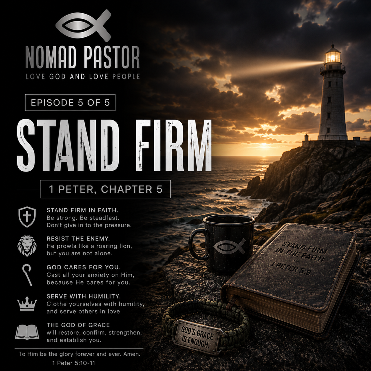 1 Peter Chapter 5: Stand Firm