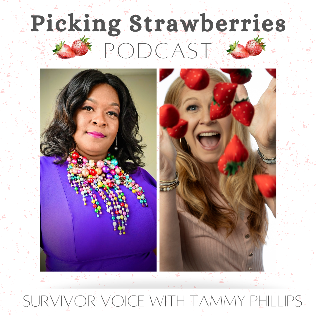 Picking Strawberries with Rhonda Brunson