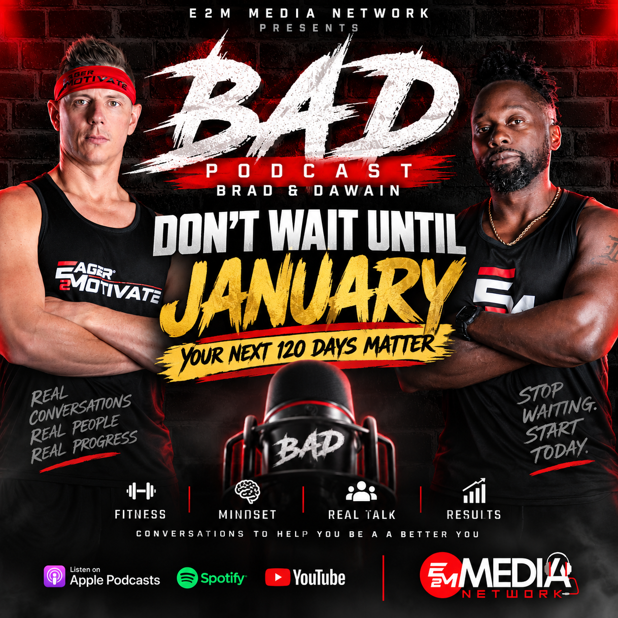 The Next 120 Days: Don’t Wait Until January