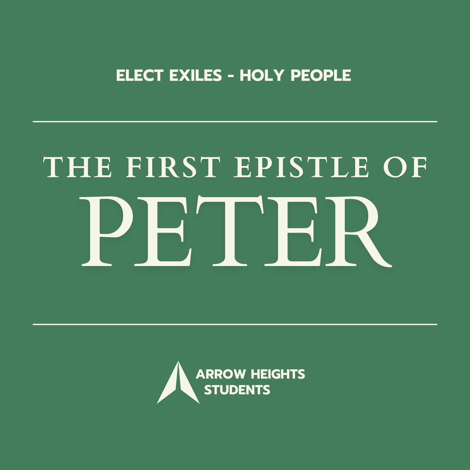 Art Vandelay: Architect of a Holy House (1 Peter 2:1-12)