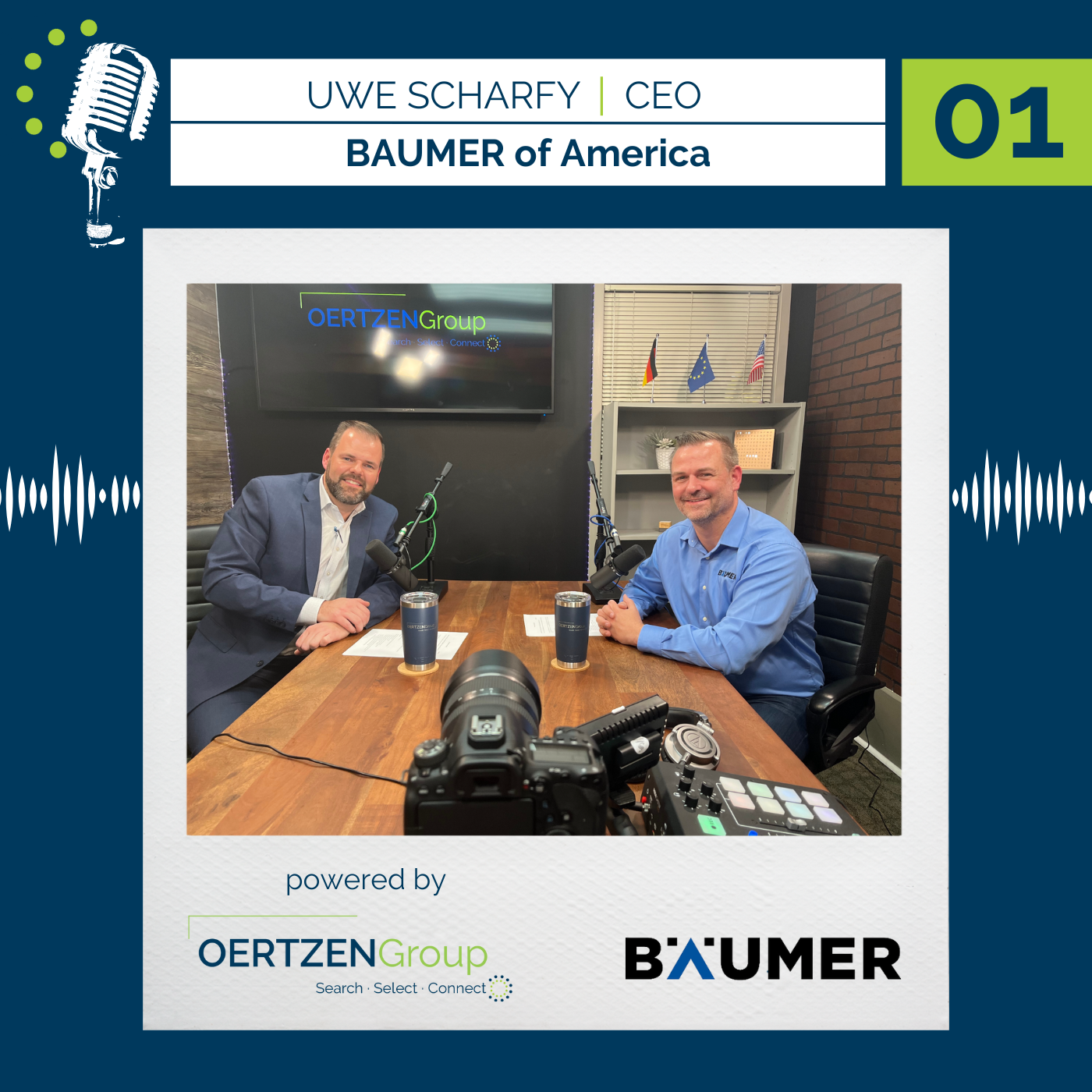01 - With Uwe Scharfy, CEO of Baumer of America
