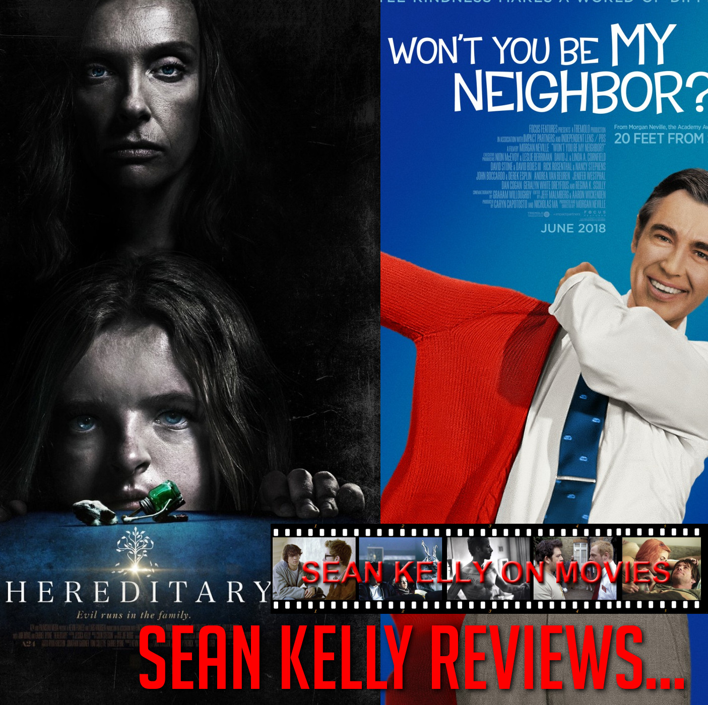 Sean Kelly Reviews – Hereditary and Won’t You Be My Neighbour