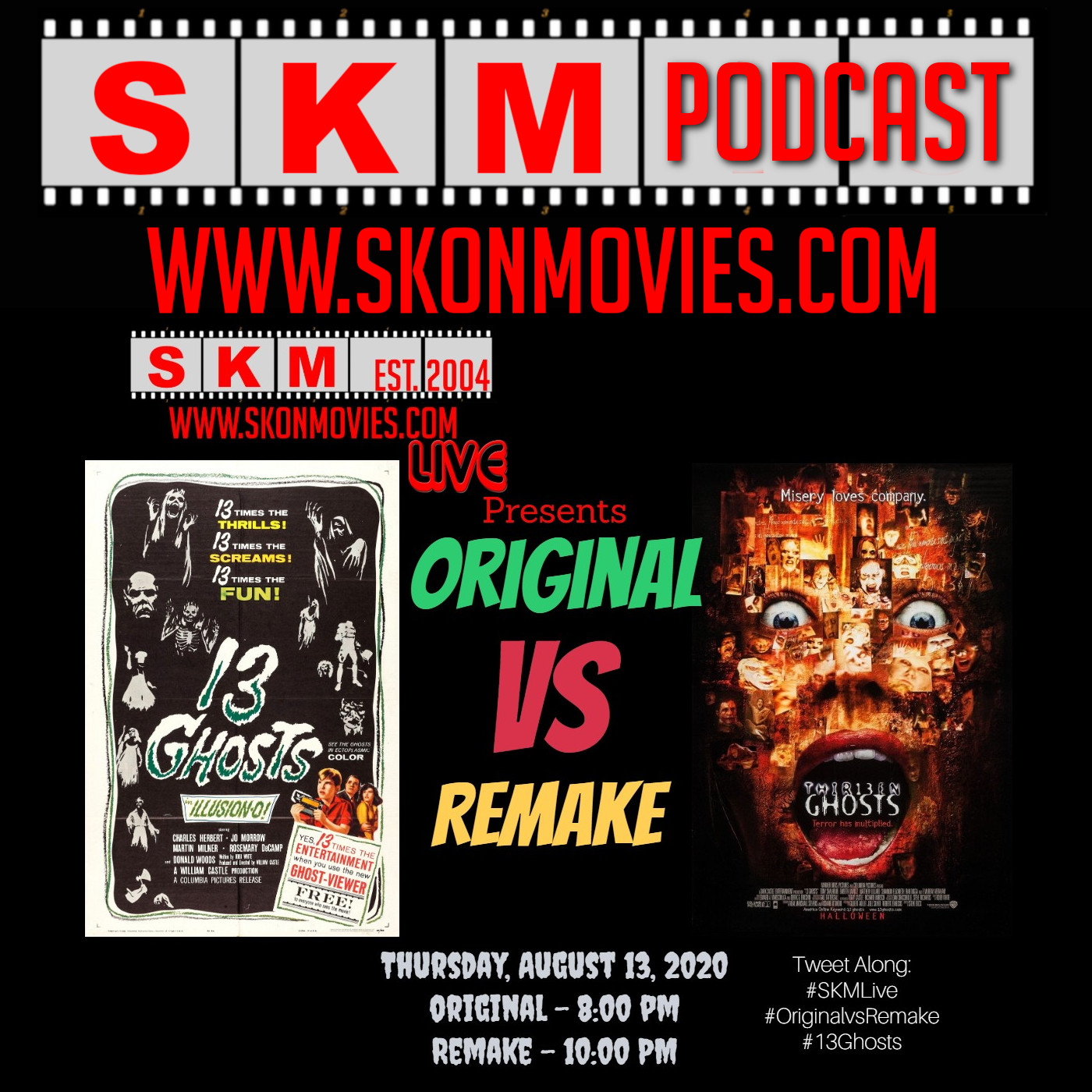 #SKMLive: Original vs Remake – 13 Ghosts