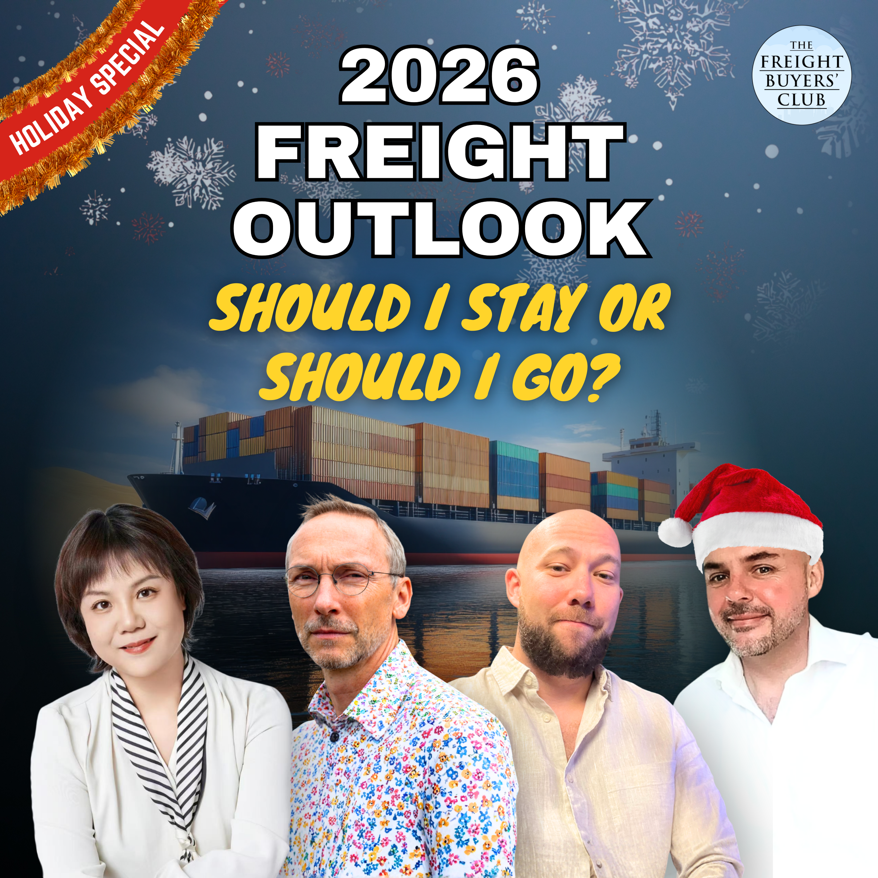 Should I Stay or Should I Go? Suez, China+1 and 2026 Freight Bets