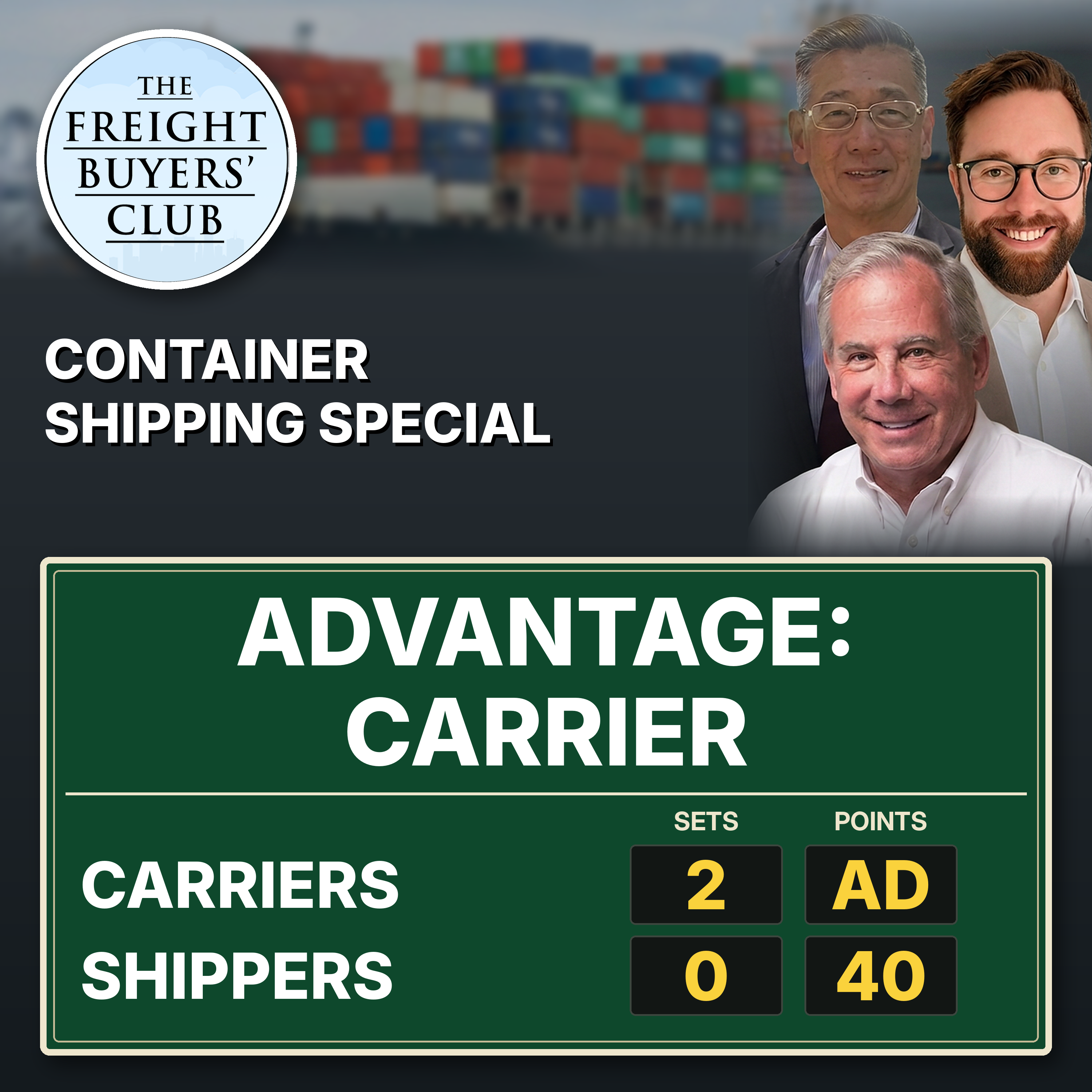 Advantage Carrier: John McCown, Nick Bailey and Jimmy Suroto on $6bn Carrier Profits, 49.9% Reliability and a 2027 Overcapacity Warning