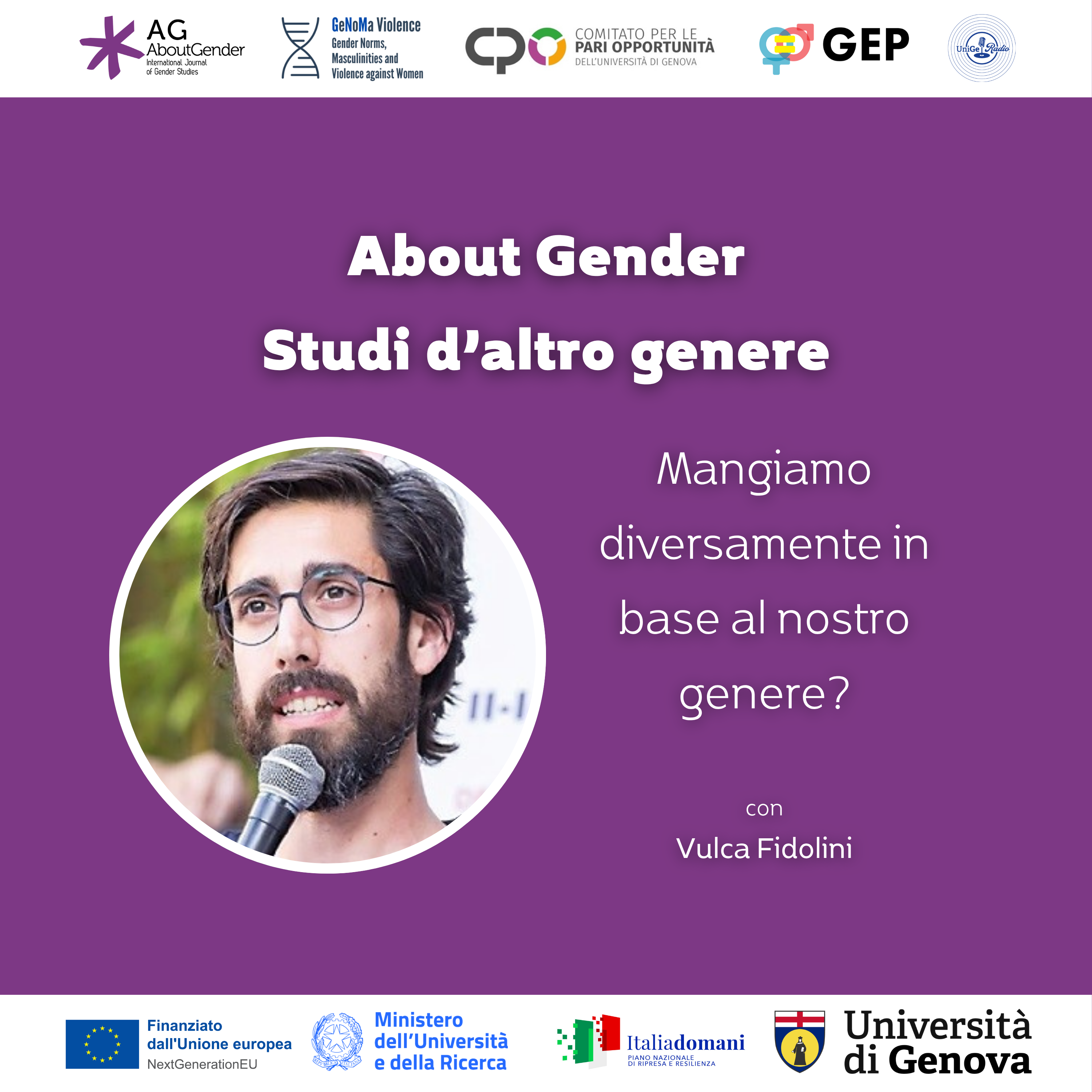 About Gender. Studi d\'altro genere