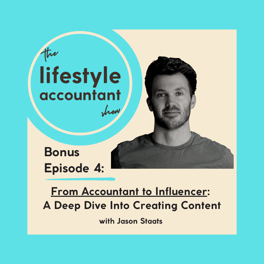 Bonus Ep 4: Jason Staats - From Accountant to Influencer: A Deep Dive into Creating Content