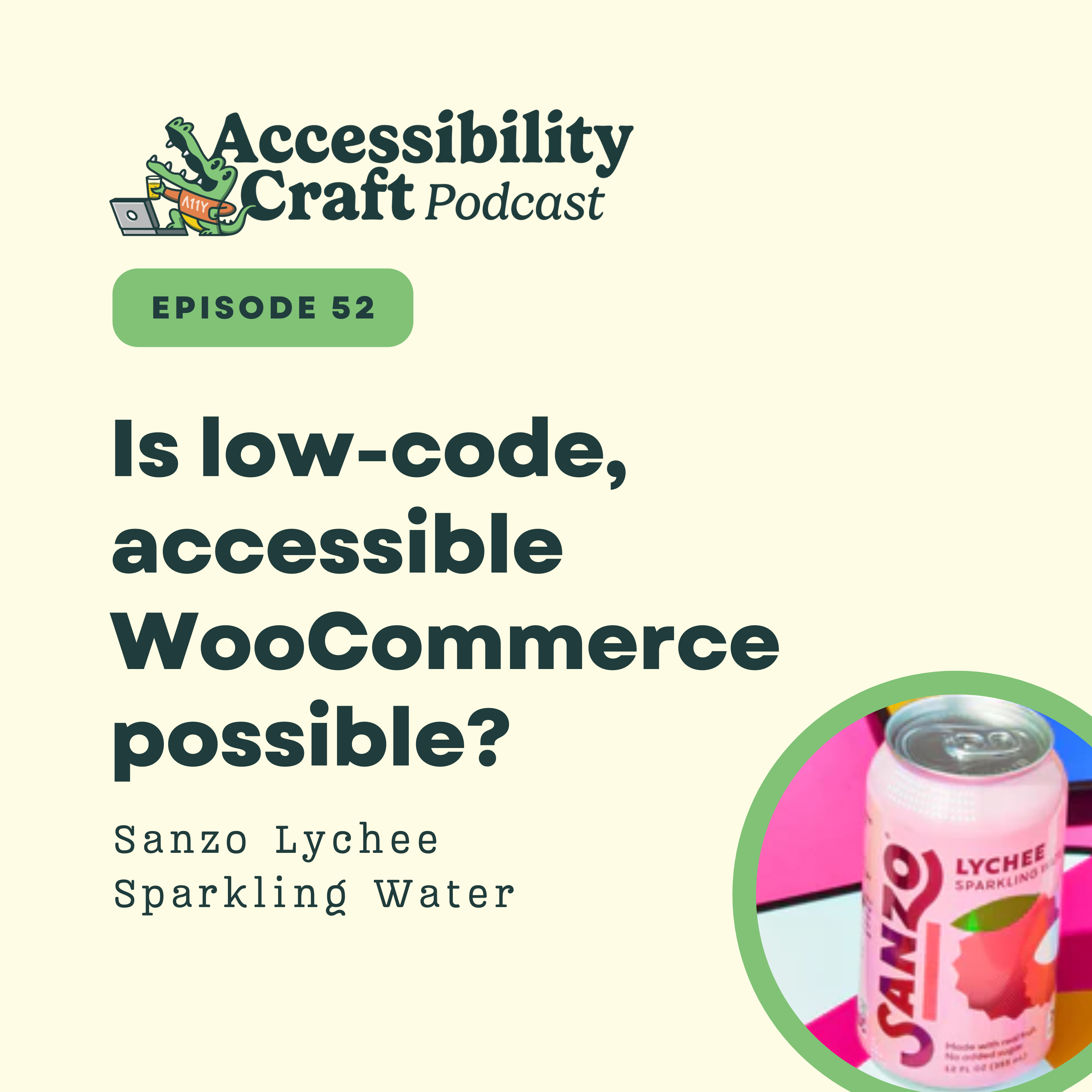 
                    Is low-code, accessible WooCommerce possible? Sanzo Lychee Sparkling Water
                