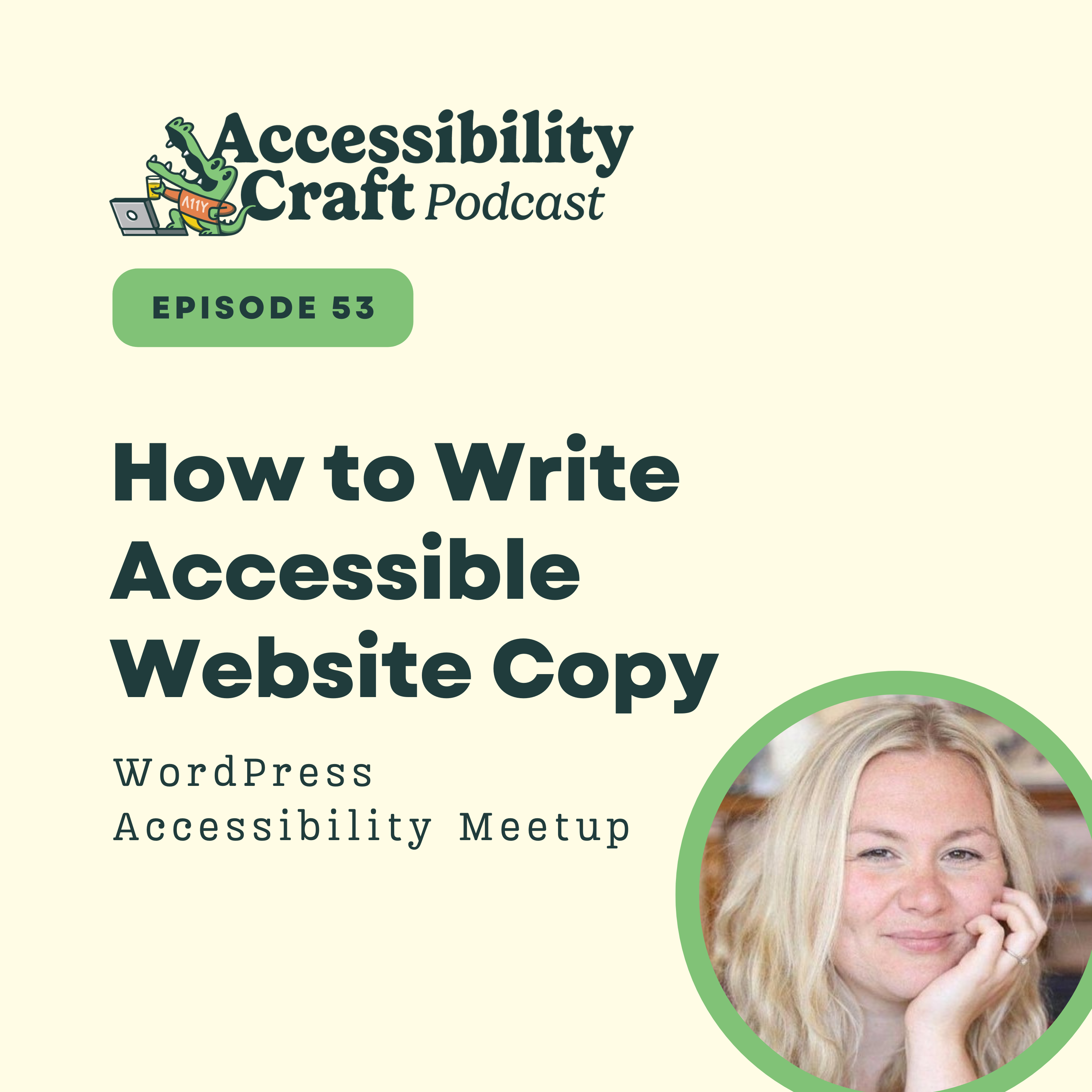 
                    How to Write Accessible Website Copy with Abby Wood
                