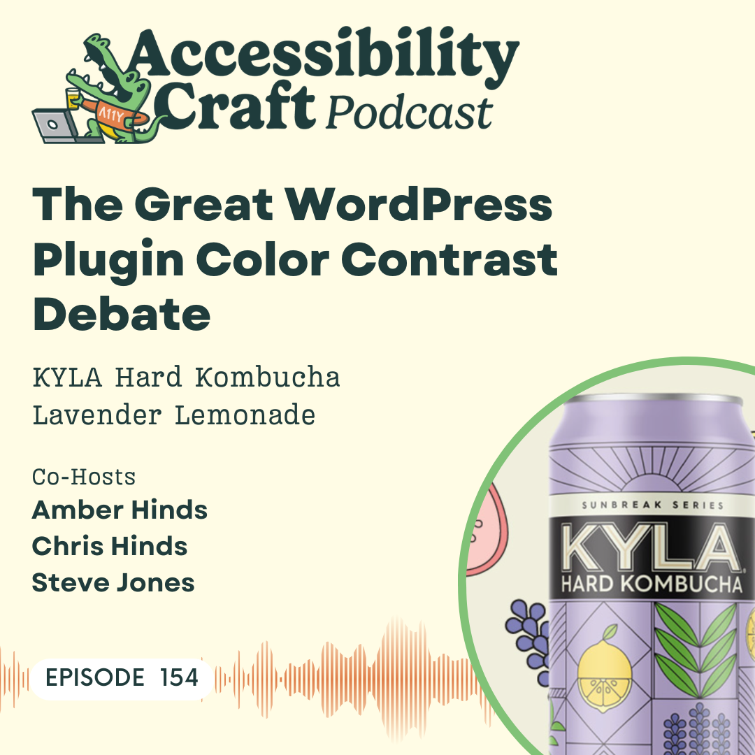 The Great WordPress Plugin Color Contrast Debate | KYLA Hard Kombucha Lavender Lemonade