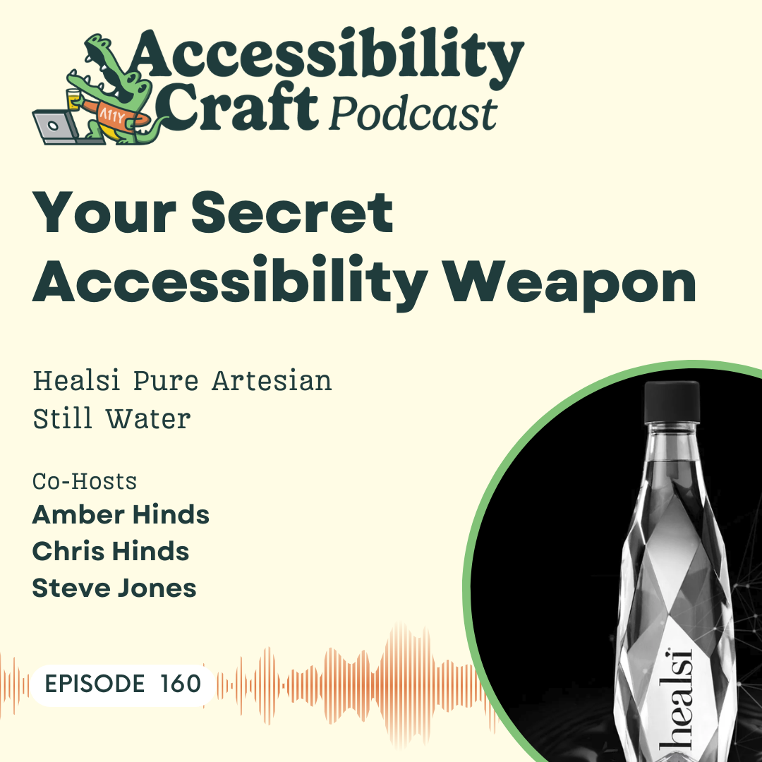 Your Secret Accessibility Weapon | Healsi Pure Artesian Still Water