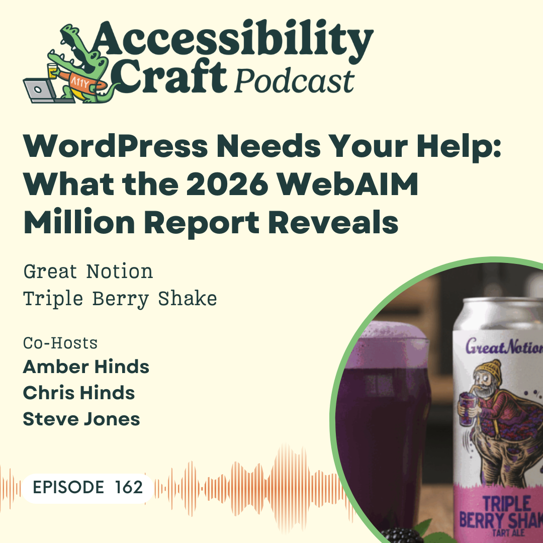 WordPress Needs Your Help: What the 2026 WebAIM Million Report Reveals | Great Notion Triple Berry Shake