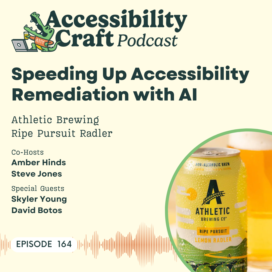 Speeding Up Accessibility Remediation with AI | Athletic Brewing Ripe Pursuit Radler