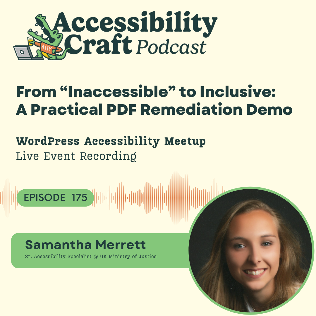 A Practical PDF Remediation Demo with Samantha Merrett