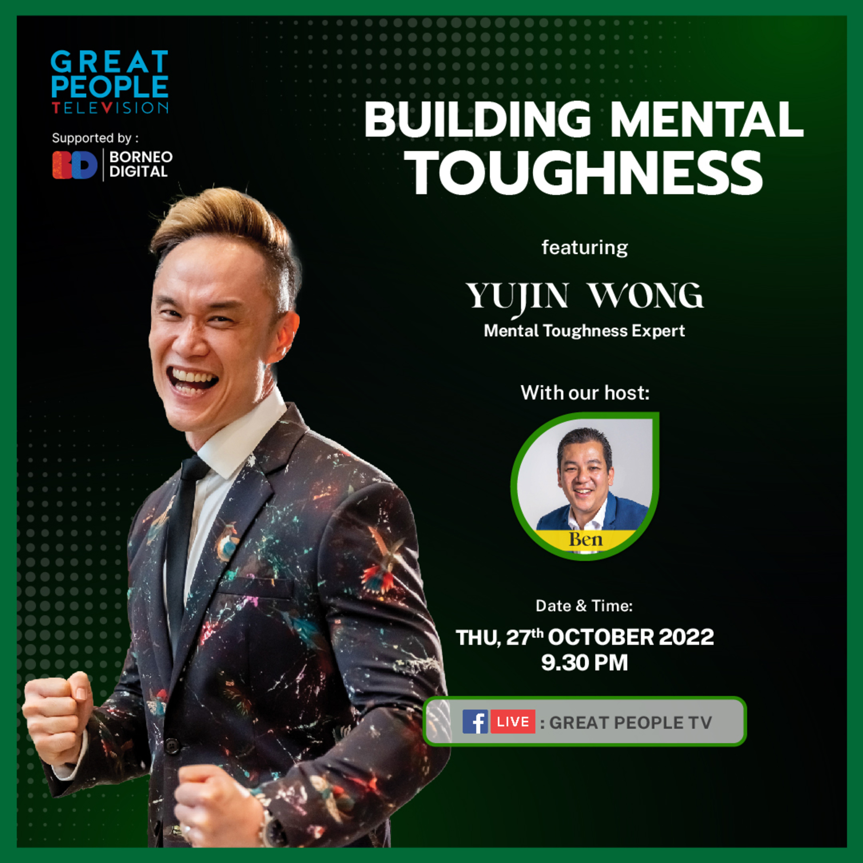 Building Mental Toughness - Wong Yu Jin