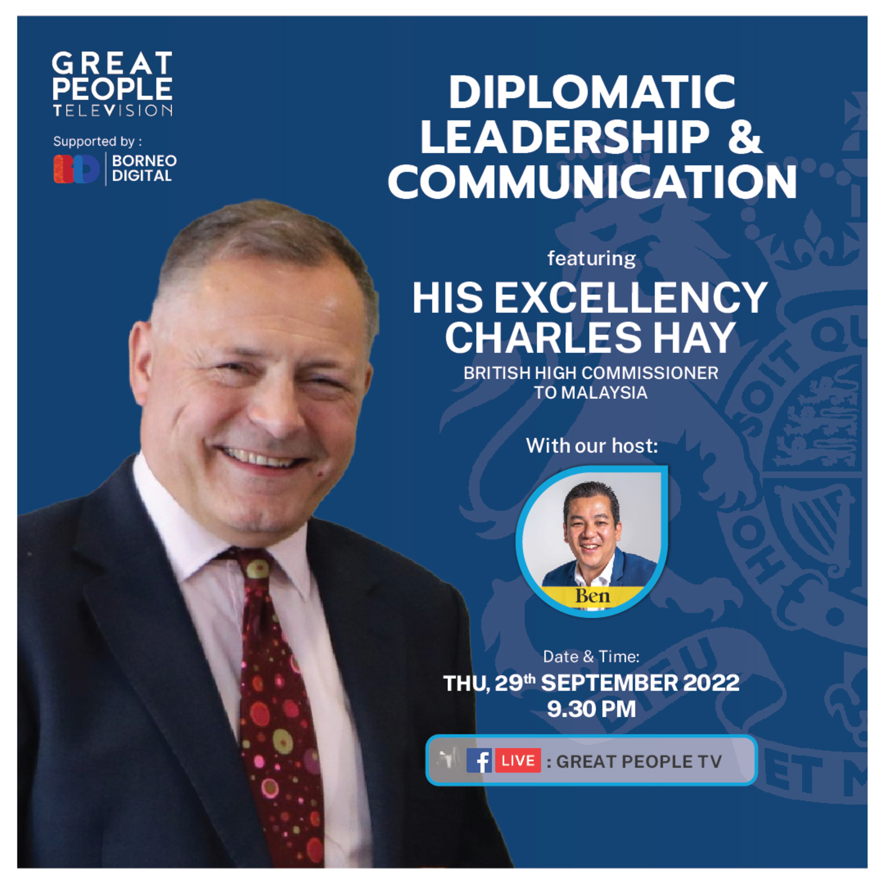 Diplomatic Leadership & Communication - His Excellency Charles Hay