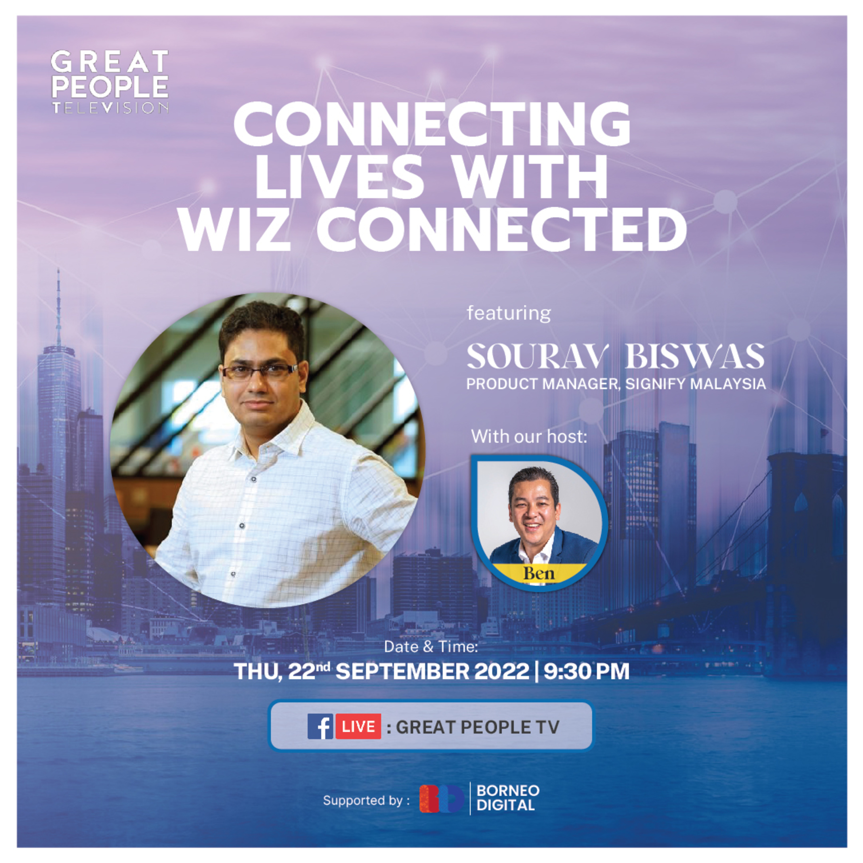 Connecting Lives with WiZ Connected - Sourav Biswas