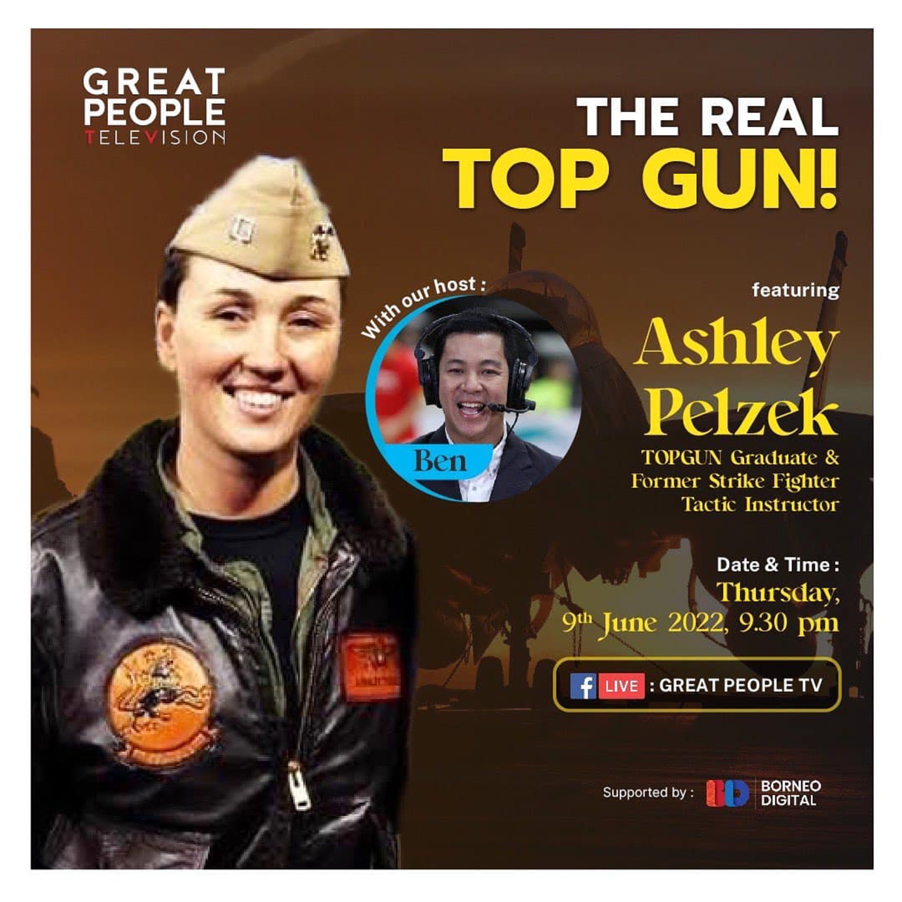 THE REAL TOP GUN - Ashley Pelzek