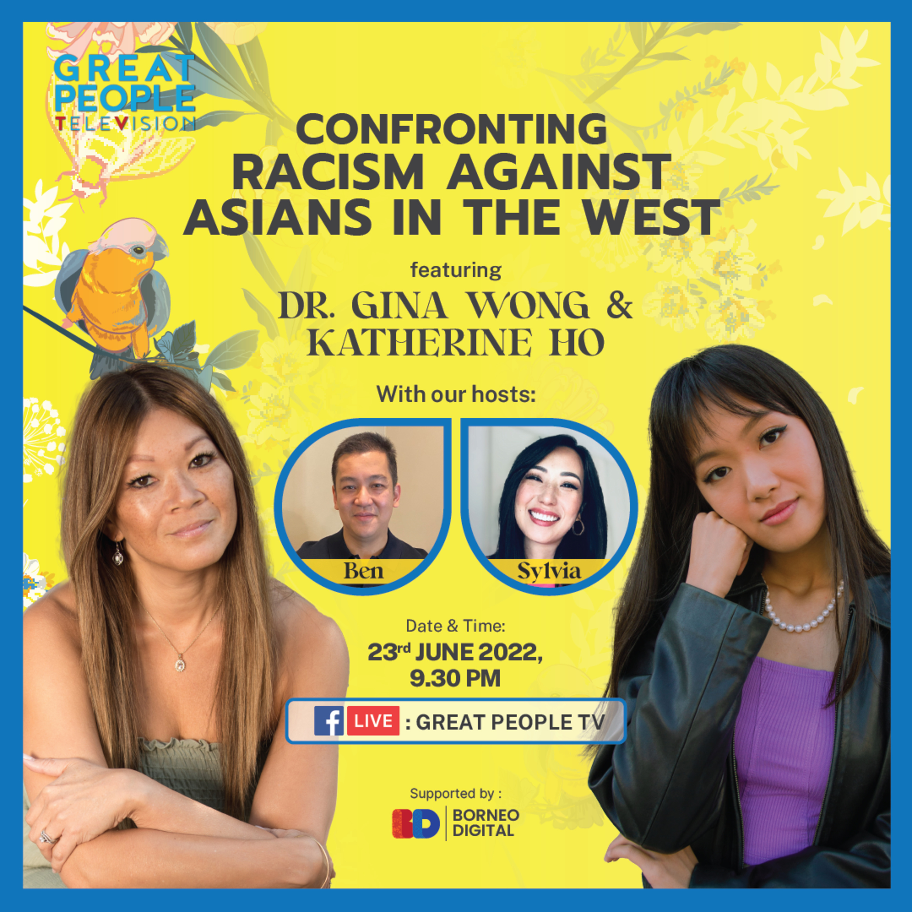 Confronting Racism Against Asians In The West - Dr. Gina Wong & Katherine Ho