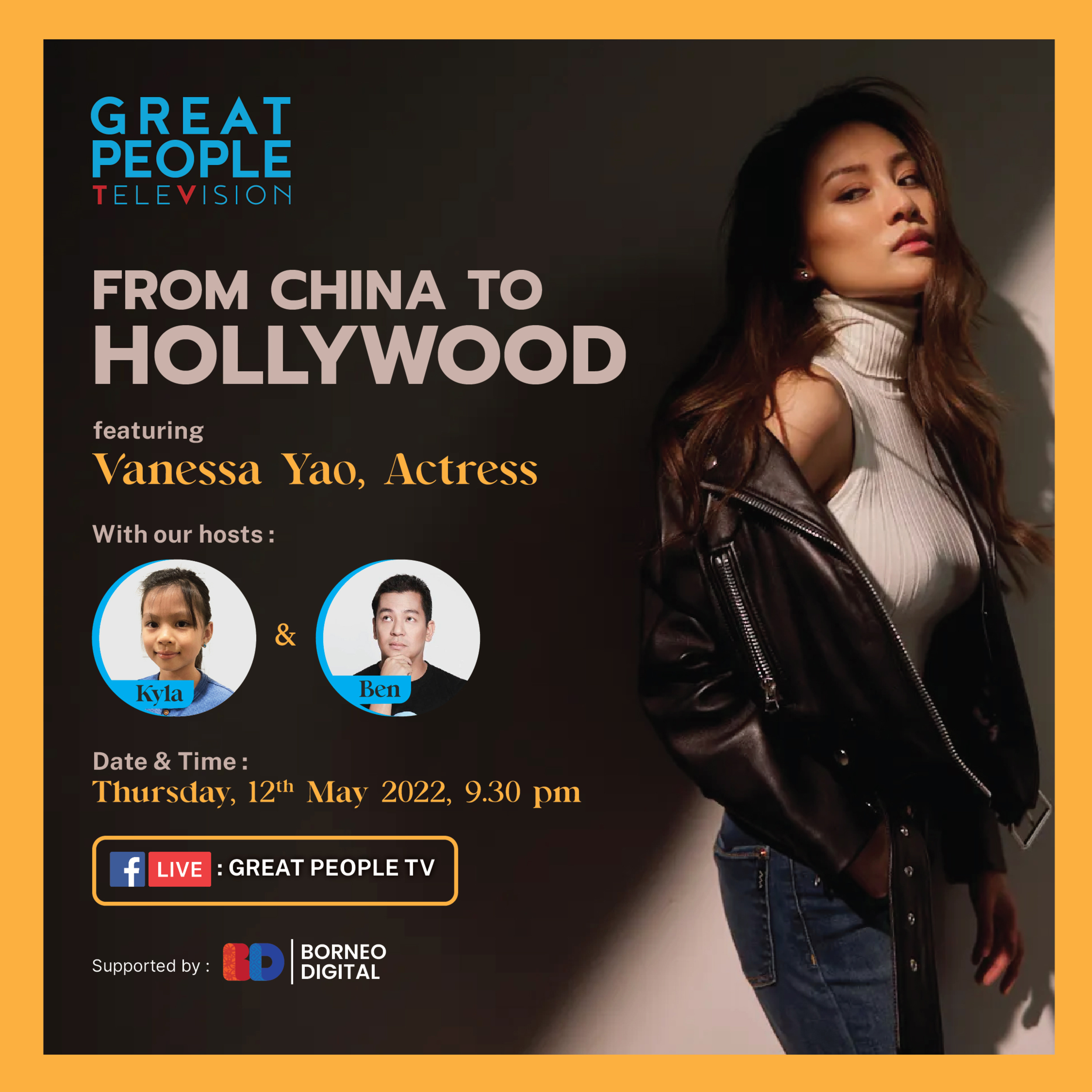 From China to Hollywood - Vanessa Yao