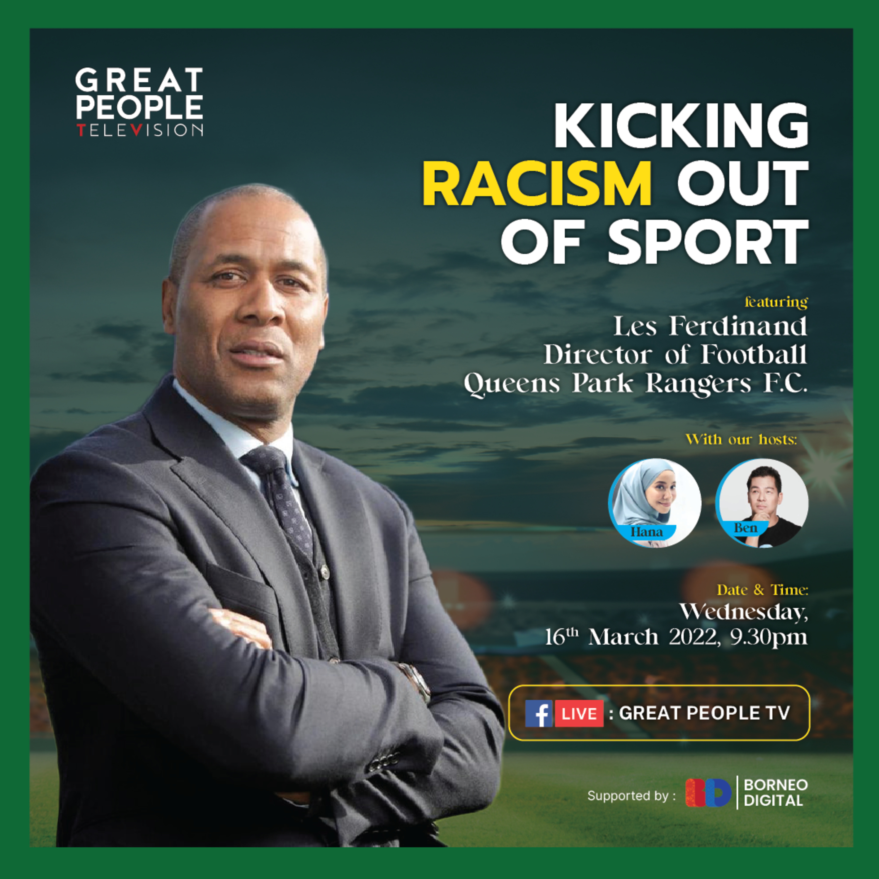 Kicking Racism Out of Sport -Les Ferdinard