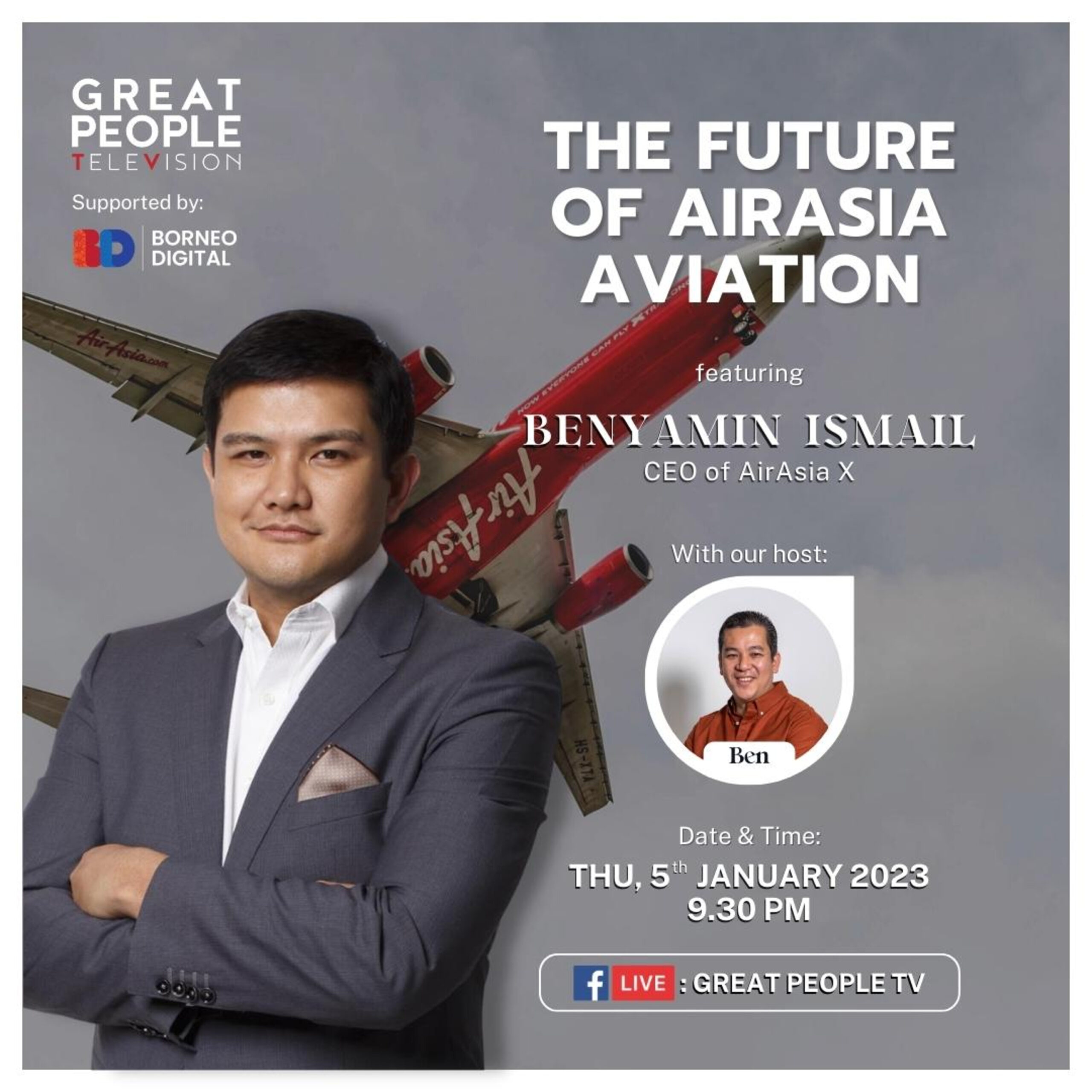 The Future of AirAsia Aviation - Benyamin Ismail