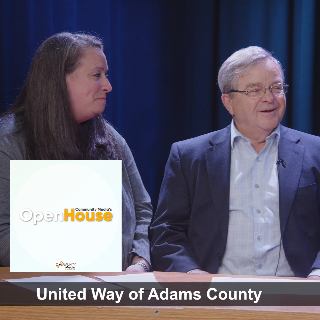 Commissioner Jim Martin & Laura McMahon - United Way of Adams County