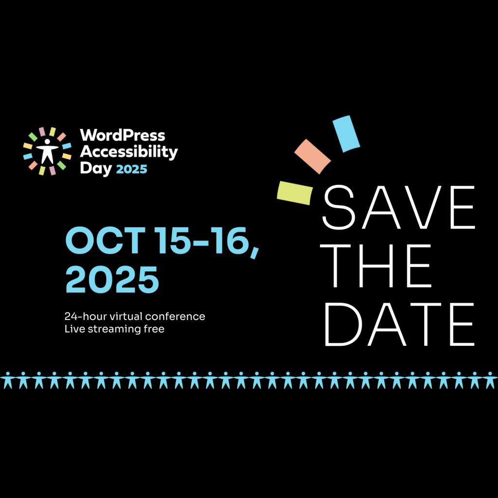 WP Accessibility Day 2025