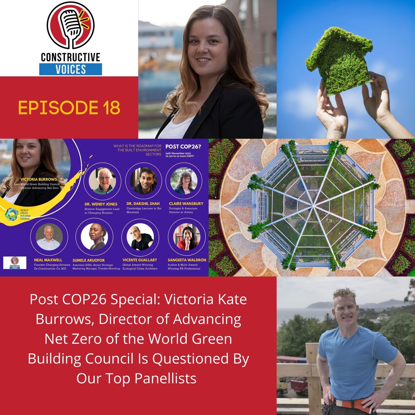Post COP26 Special: Victoria Kate Burrows of the World Green Building Council Panellist Questions