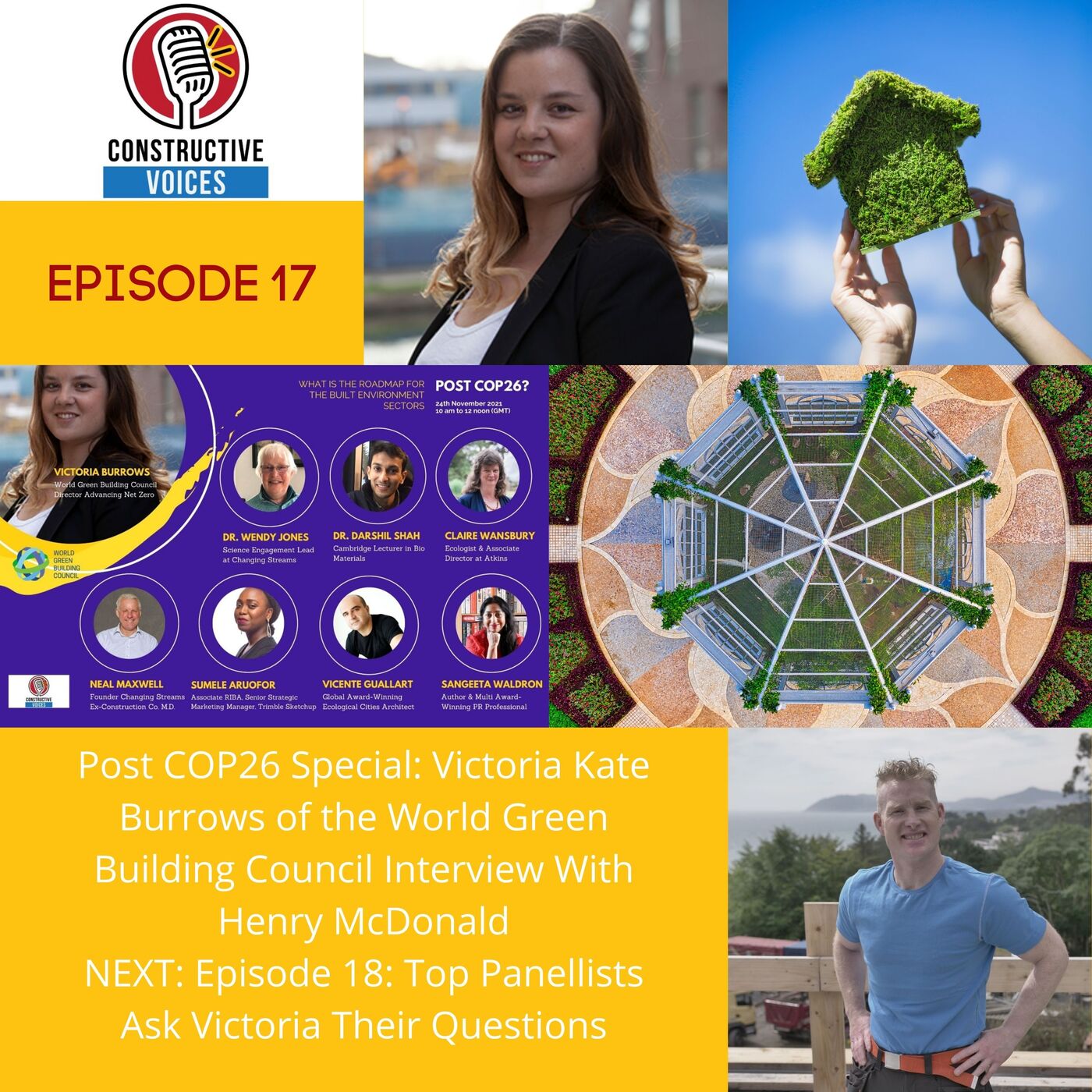 Post COP26 Special: Victoria Kate Burrows of the World Green Building Council Interview With Henry McDonald
