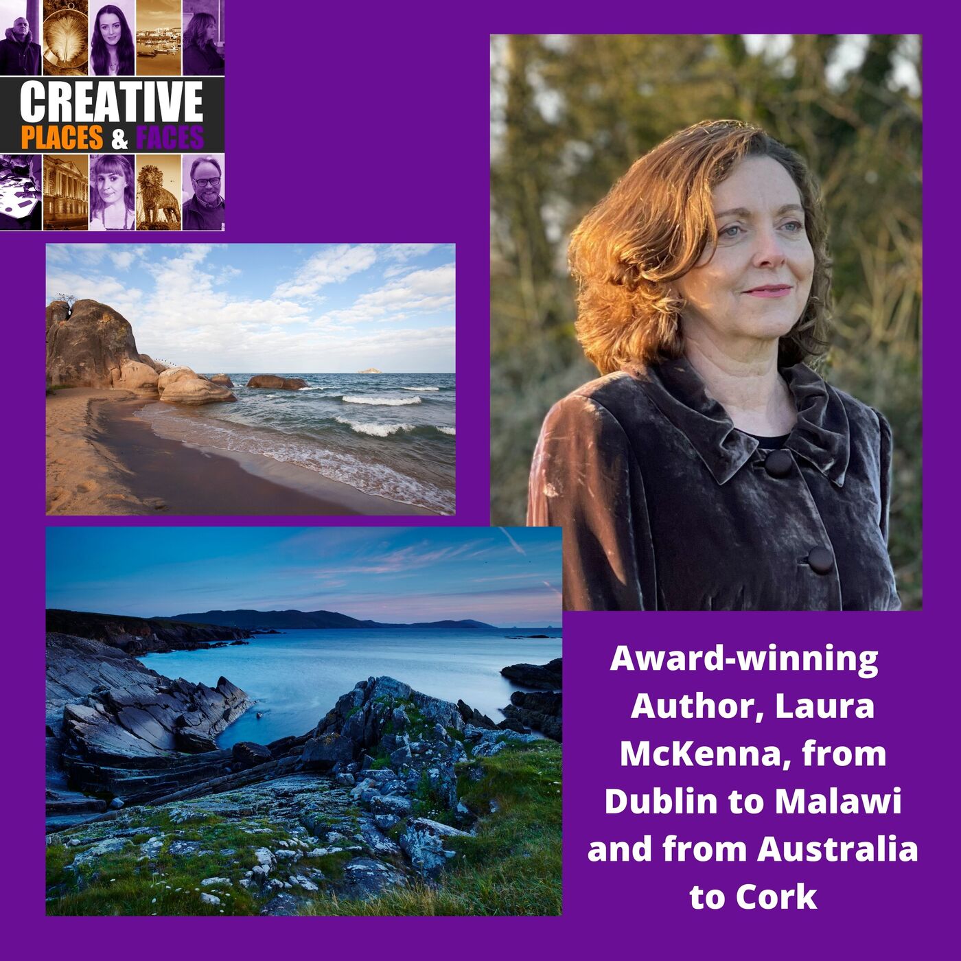 Award-winning History Loving Author, Laura McKenna, from Dublin to Malawi and from Australia to Cork