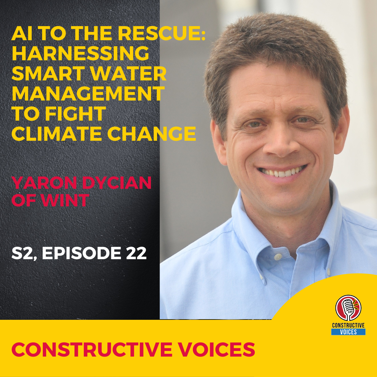 Yaron Dycian of WINT: AI to the Rescue: Harnessing Smart Water Management to Fight Climate Change