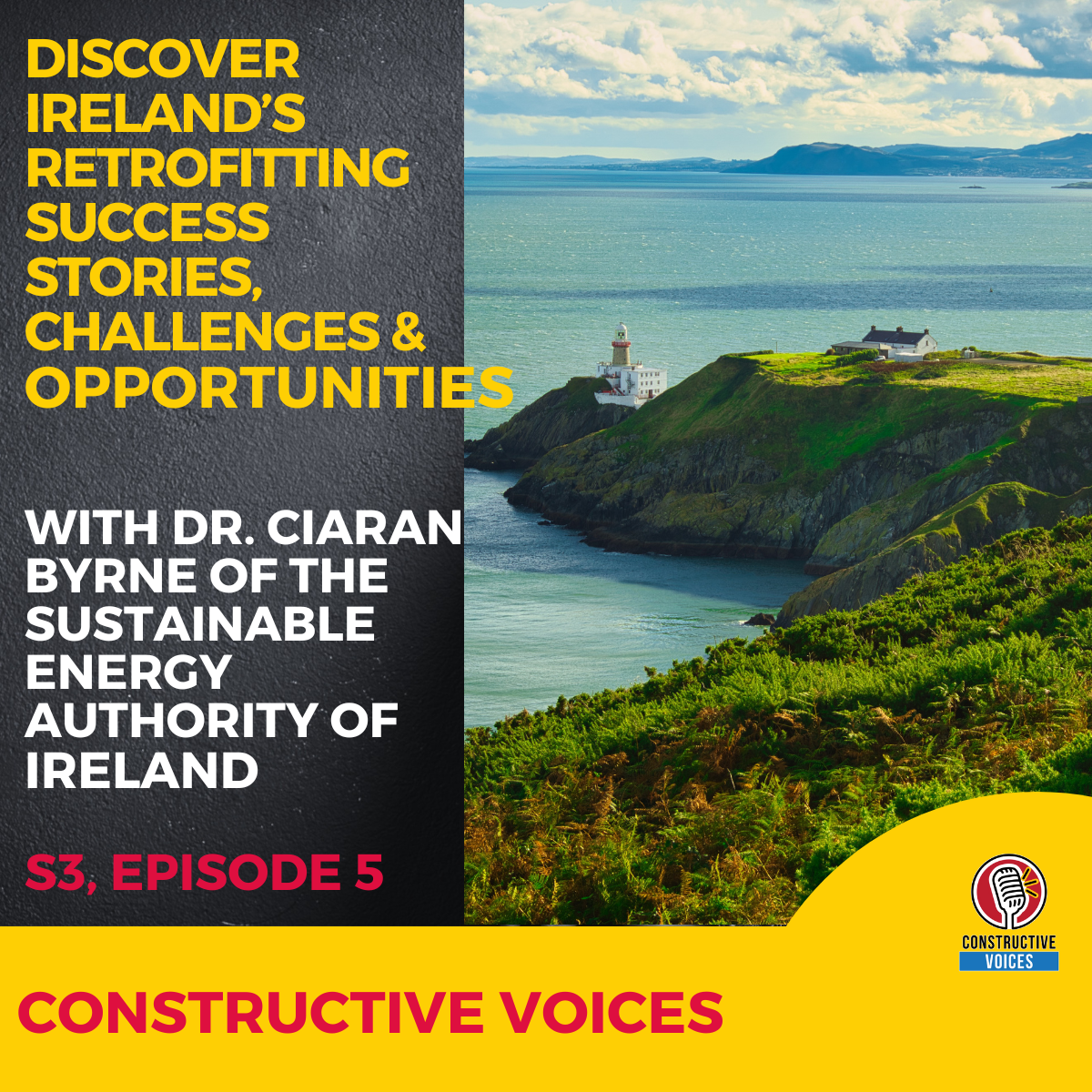 Dr Ciaran Byrne, Director, SEAI on Ireland's Retrofitting Success Stories, Challenges and Opportunities