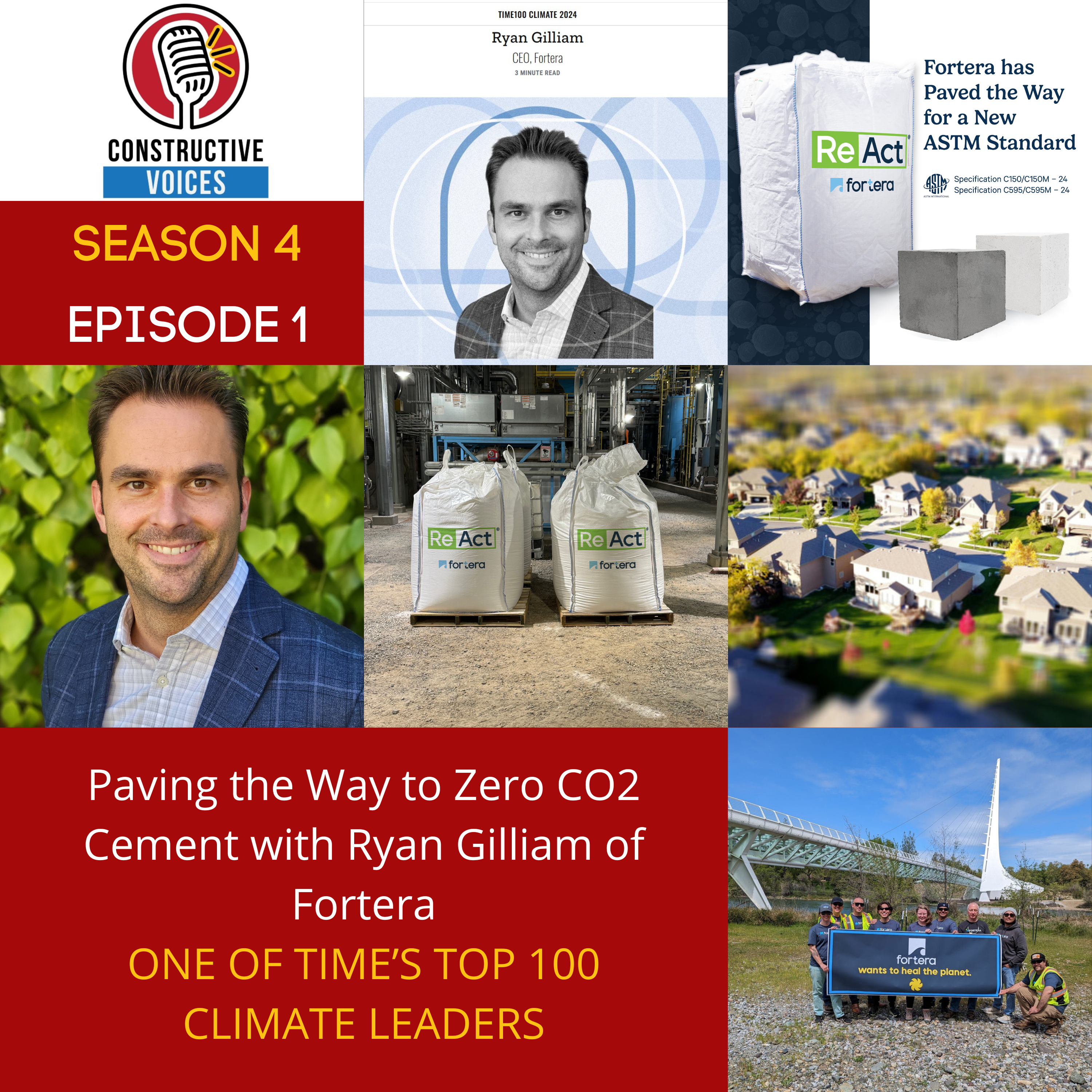 Paving the Way to Zero CO2 Cement with Ryan Gilliam of Fortera