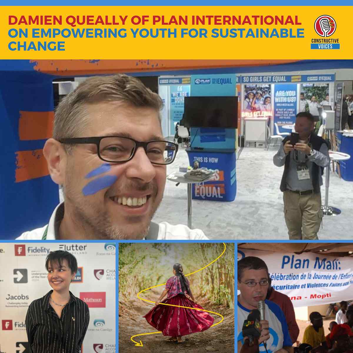 Damien Queally of Plan International on Empowering Youth for Sustainable Change