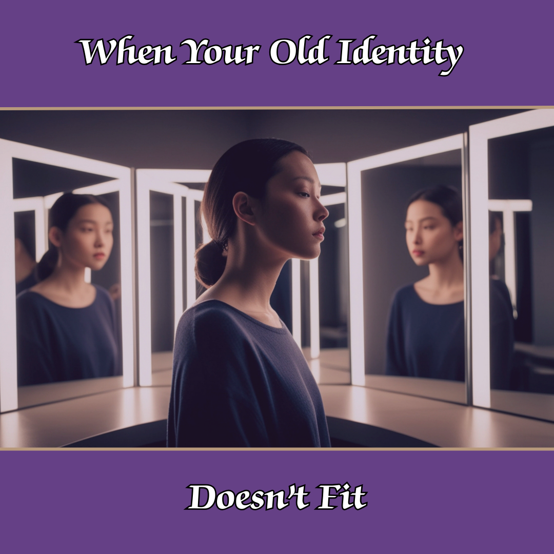 WHEN YOUR OLD IDENTITY DOESN'T FIT