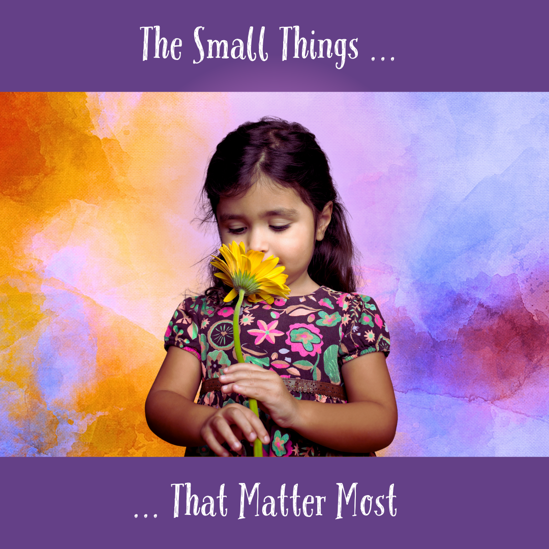 THE SMALL THINGS THAT MATTER MOST